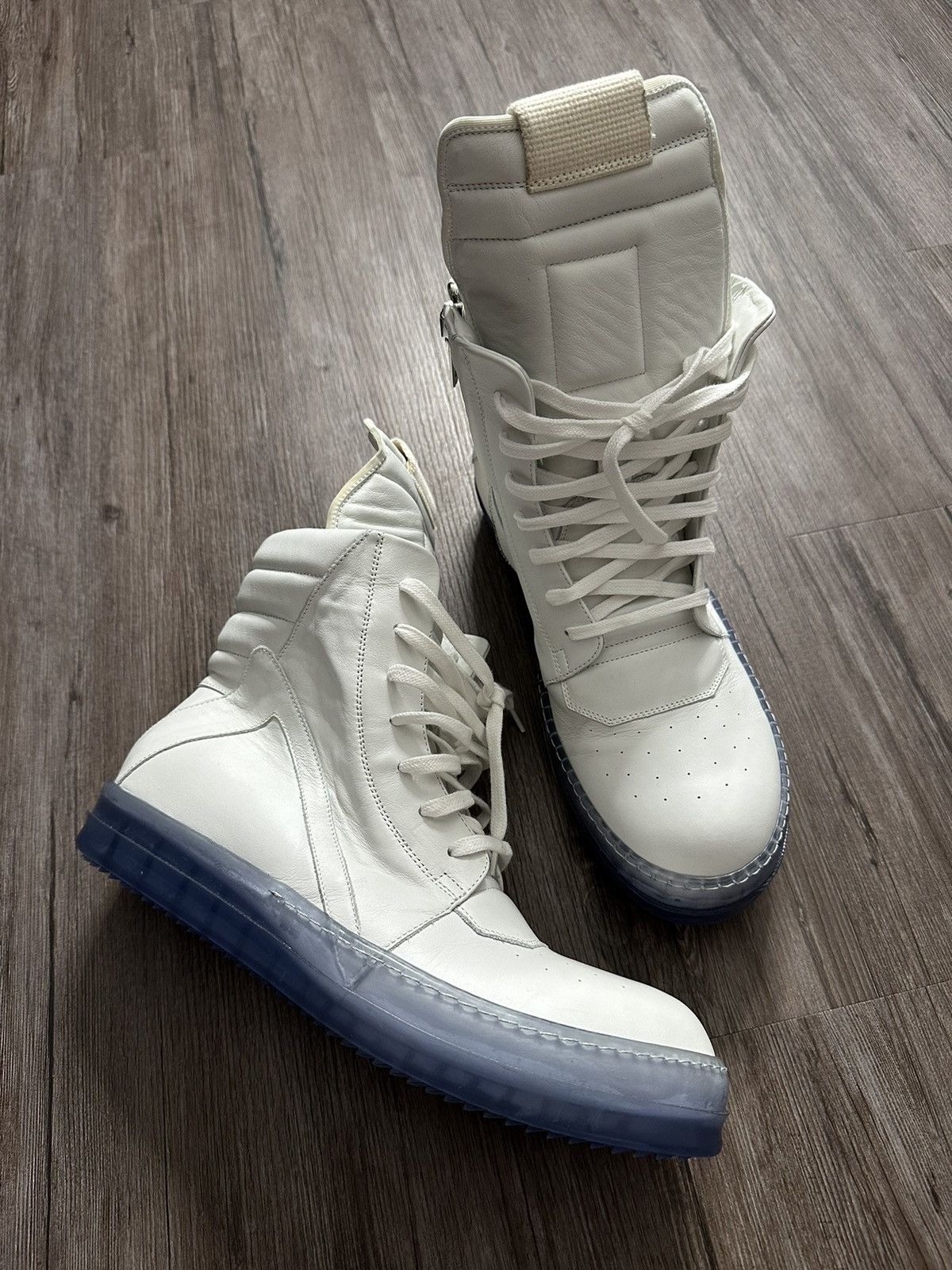 Rick Owens ??‍♂️Rick Owens??‍♂️ Chalk White Transparent 