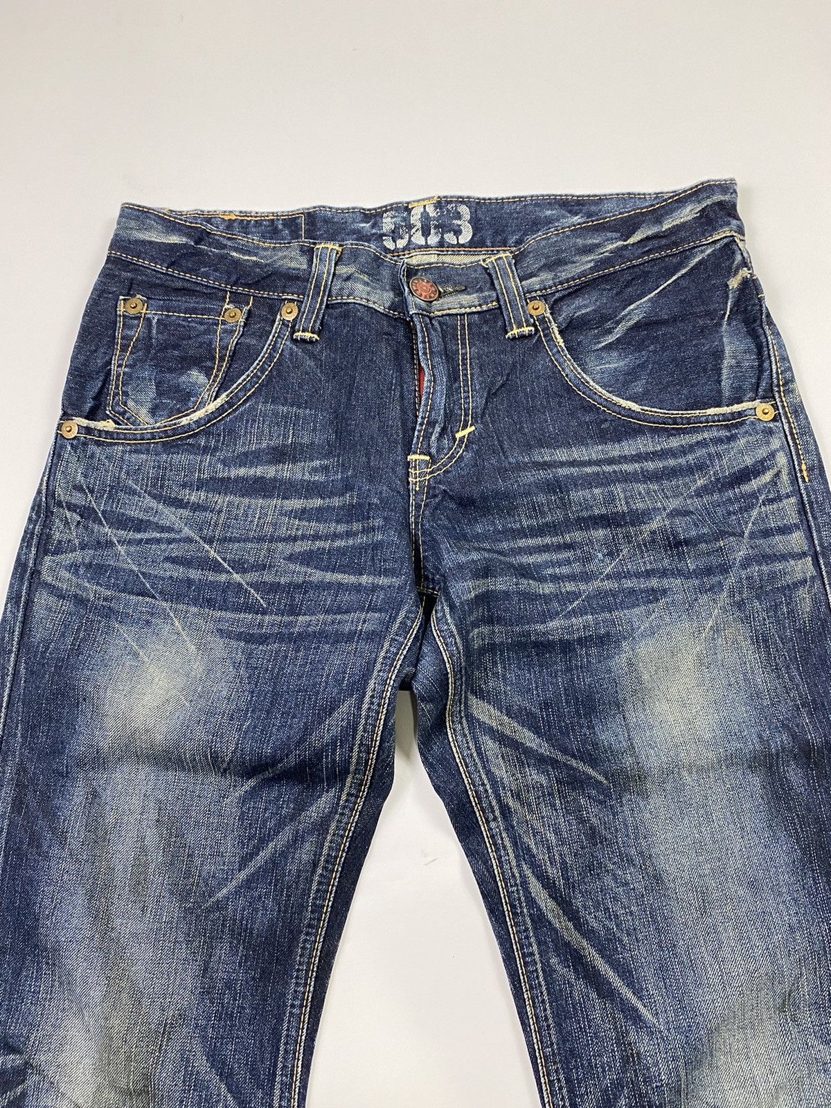 Edwin vintage denim edwin japan flared jeans pant Size US 32 / EU 48 - 6 Thumbnail