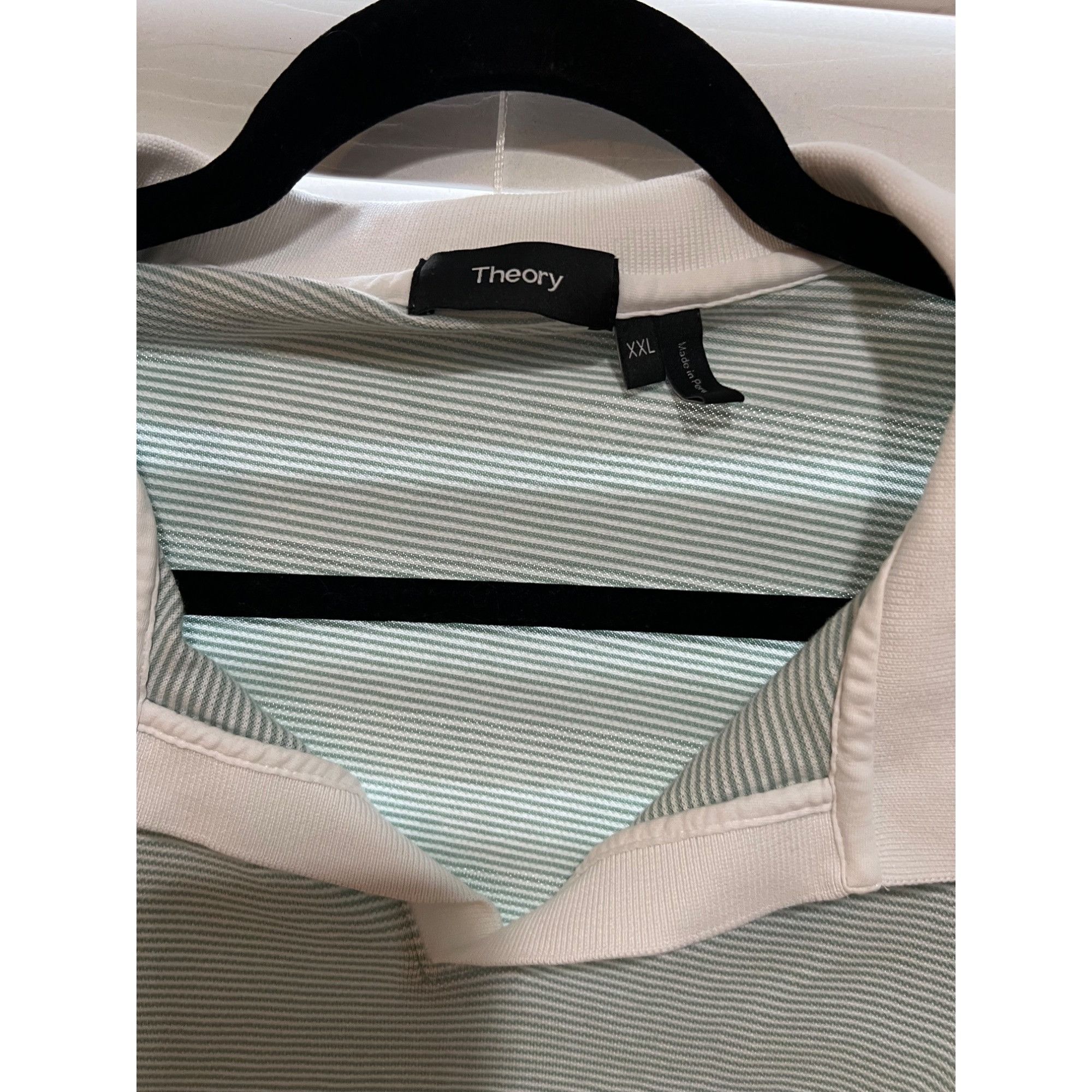 Theory Theory Polo Shirt - Size XXL Size US XXL / EU 58 / 5 - 2 Thumbnail