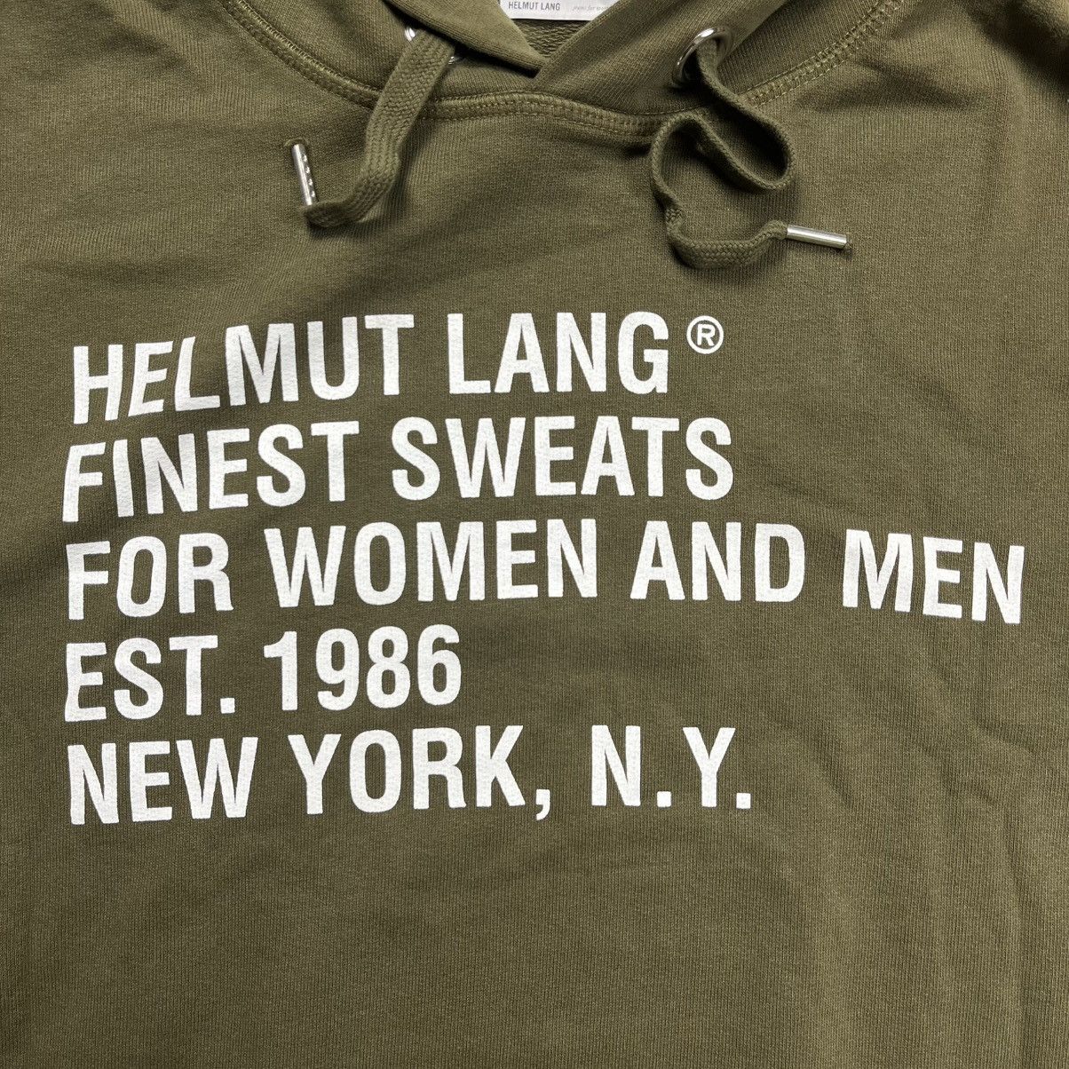 Helmut Lang Helmut lang finest sweat hoodie Size US XL / EU 56 / 4 - 4 Thumbnail