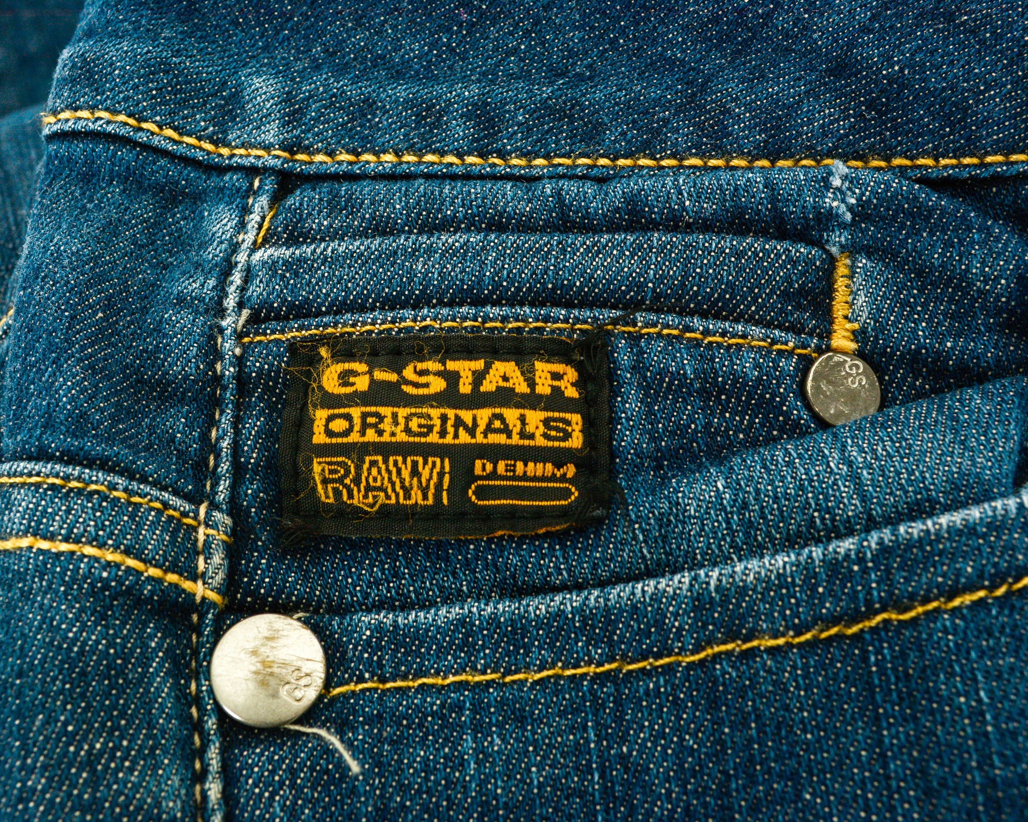 G-Star Midge Skinny Women's Jeans W28 L34 Trousers Zip Stretch Low Size 28" / US 6 / IT 42 - 2 Thumbnail