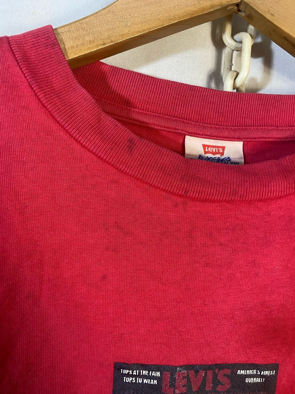 Levi's × Vintage Vintage Levi’s ringer tshirt Size US M / EU 48-50 / 2 - 8 Thumbnail