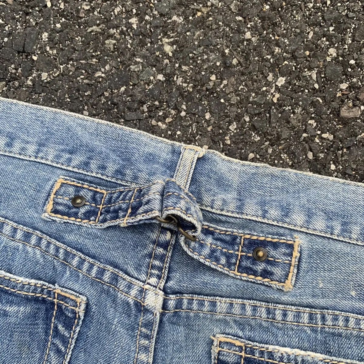 Hysteric Glamour 🔥Distressed Denim 32x31 Faded Jeans Cinch Back Denim Pants Size US 32 / EU 48 - 11 Thumbnail