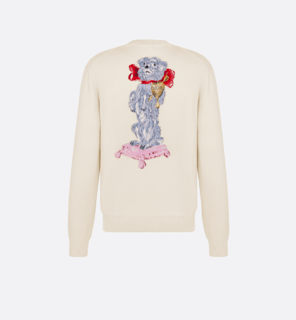 Dior o1w1db10625 Sweater in Beige Size US M / EU 48-50 / 2 - 2 Thumbnail
