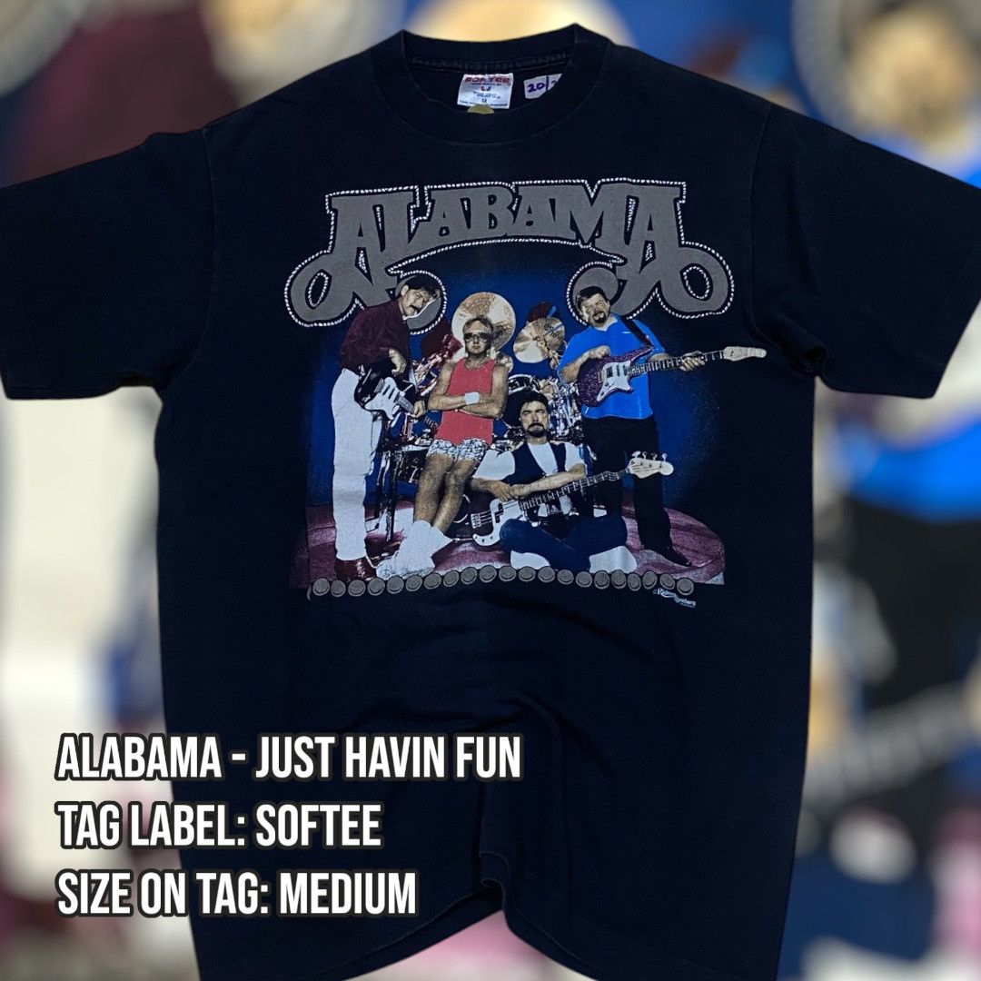 Band Tees Alabama - Just Havin Fun Band Tee Size US M / EU 48-50 / 2 - 1 Thumbnail