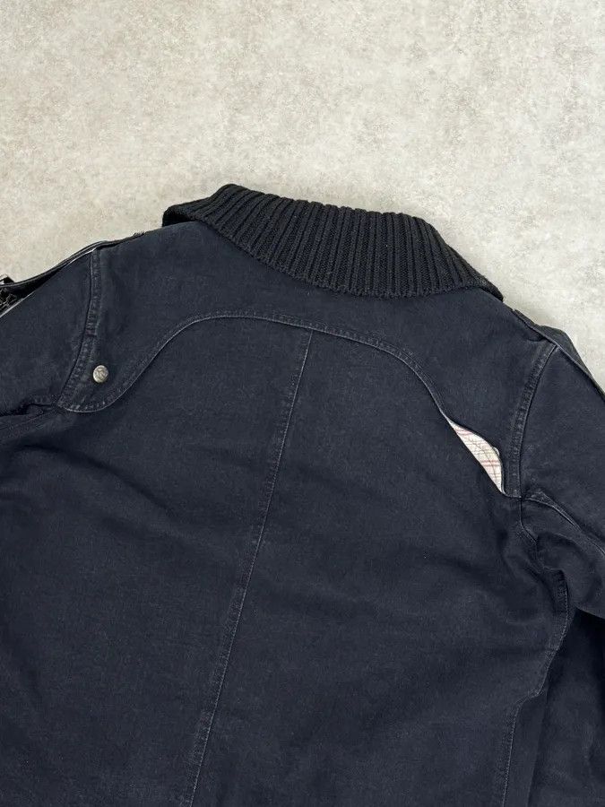 Just Cavalli AW2004 Cavalli Dark Navy Astro Bomber Jacket Size US L / EU 52-54 / 3 - 7 Thumbnail
