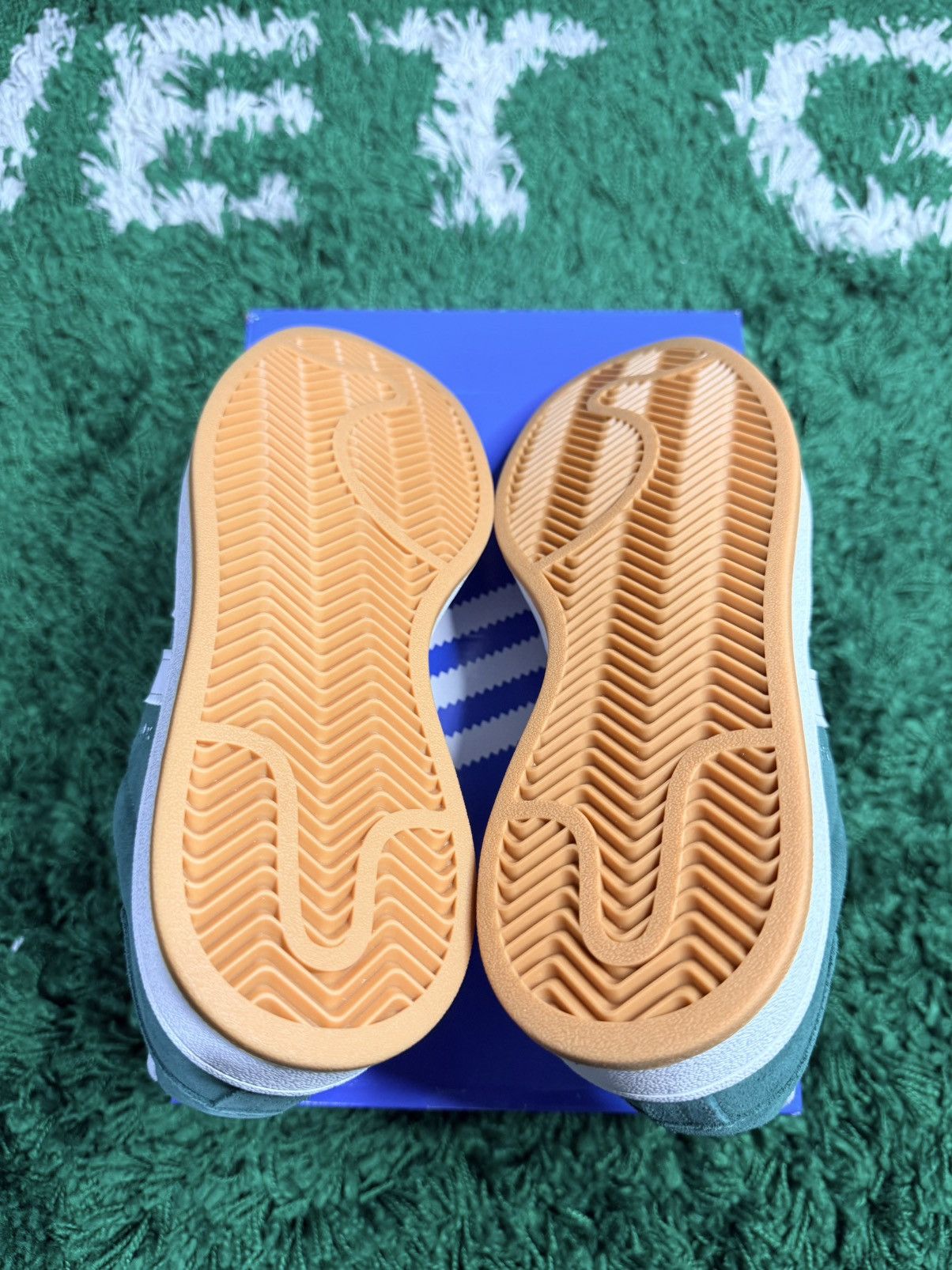 Adidas Adidas Campus GS 00s Size 6 /7.5W Dark Green Cloud White NEW Size US 6 / EU 39 - 5 Thumbnail