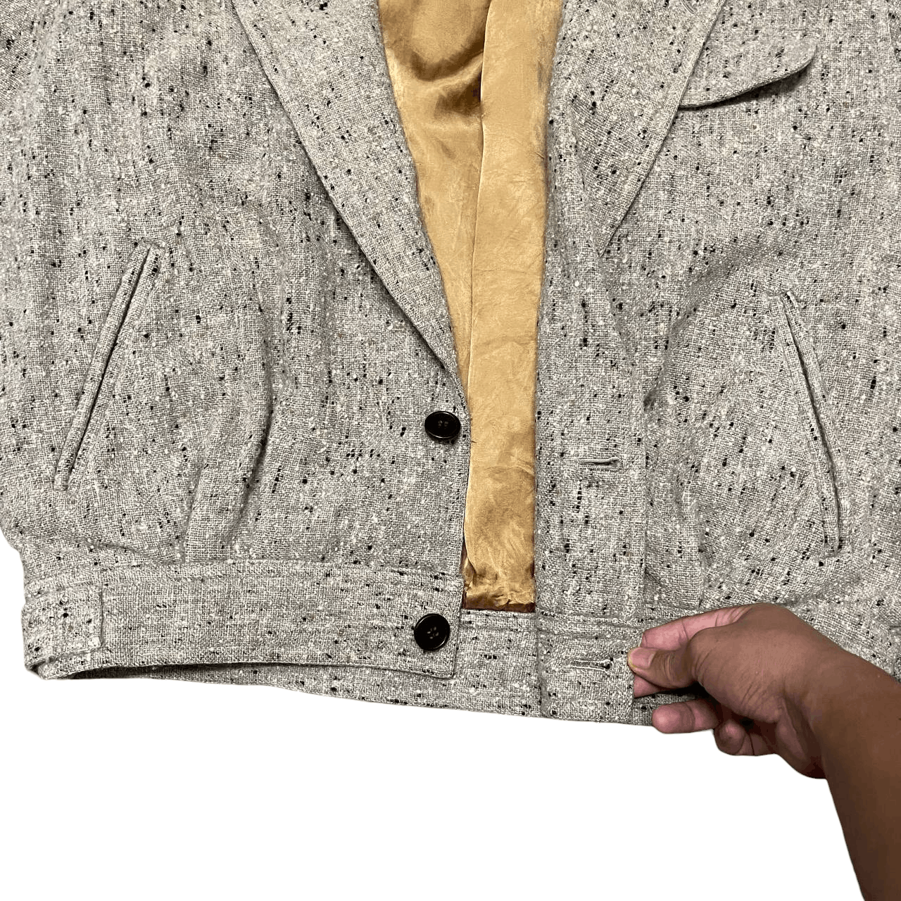 Issey Miyake Vintage EvF Egon von Furstenberg New York Milano Wool Jacket Size US L / EU 52-54 / 3 - 5 Thumbnail
