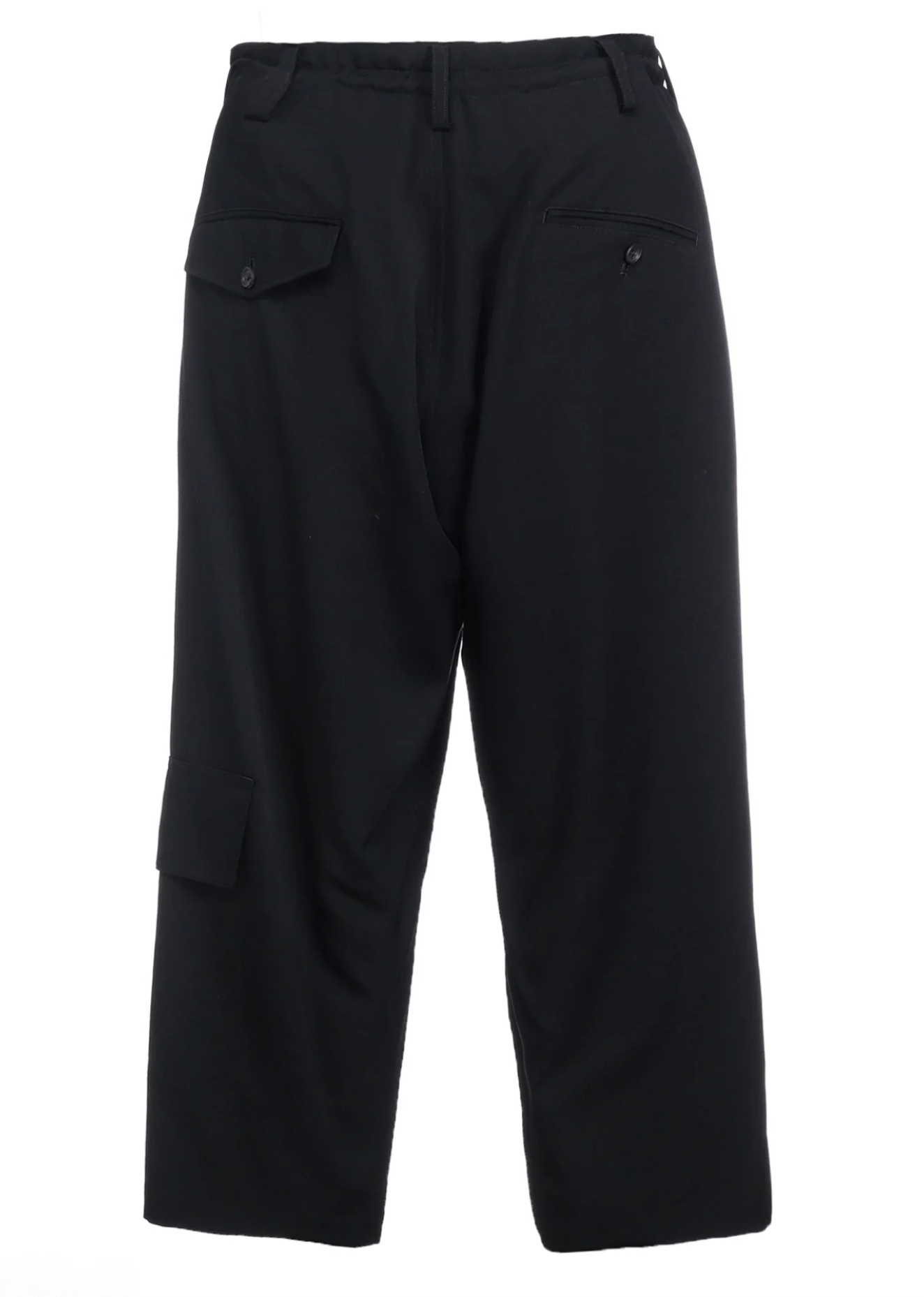 Yohji Yamamoto Yohji Yamamoto Pour Homme - W/GABARDINE FRONT TUCK PANTS Size US 30 / EU 46 - 20 Thumbnail