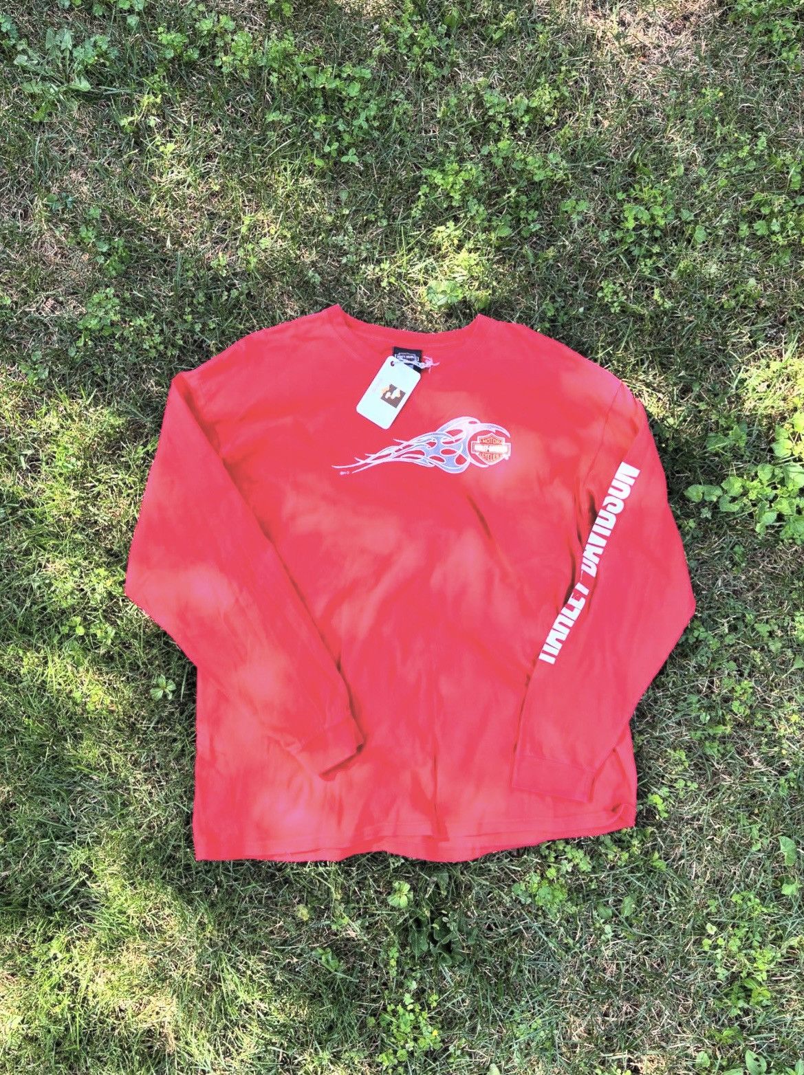Japanese Brand × Vintage Vintage Harley Davidson Long Sleeve Tee Size US XL / EU 56 / 4 - 1 Thumbnail