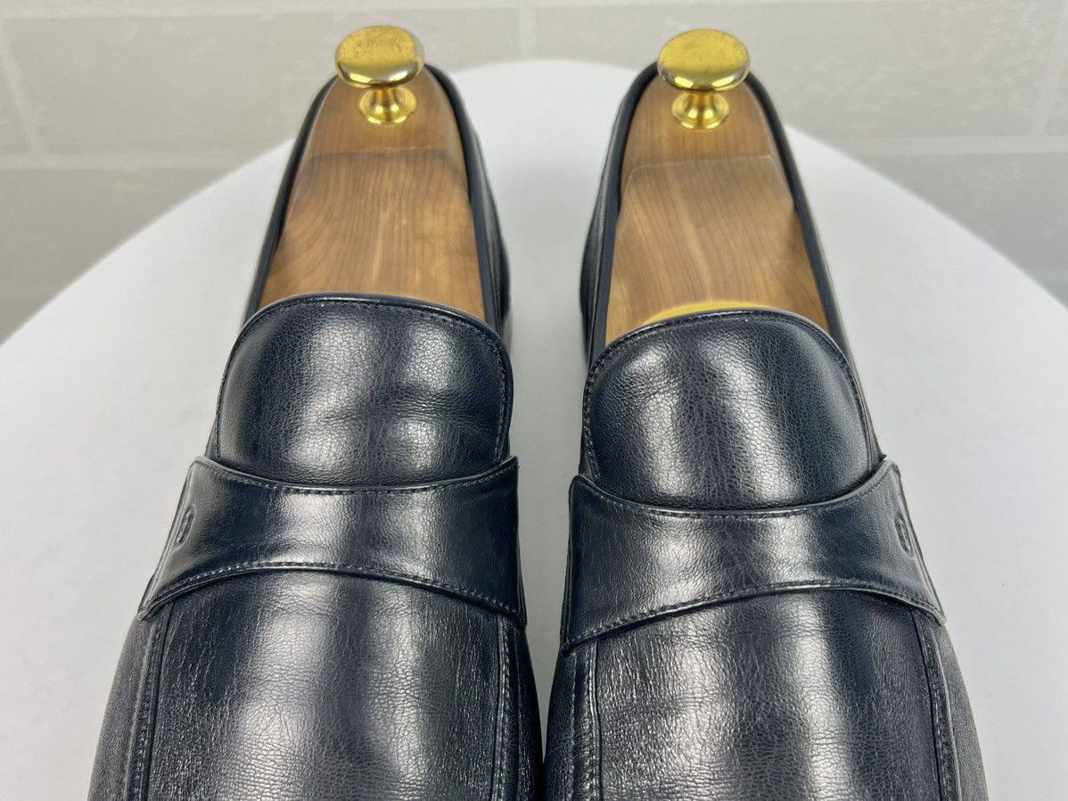 Gucci GUCCI Loafers Nappa Leather Soft Shoes GG Embossed Logo Mens Size US 7.5 / EU 40-41 - 7 Thumbnail