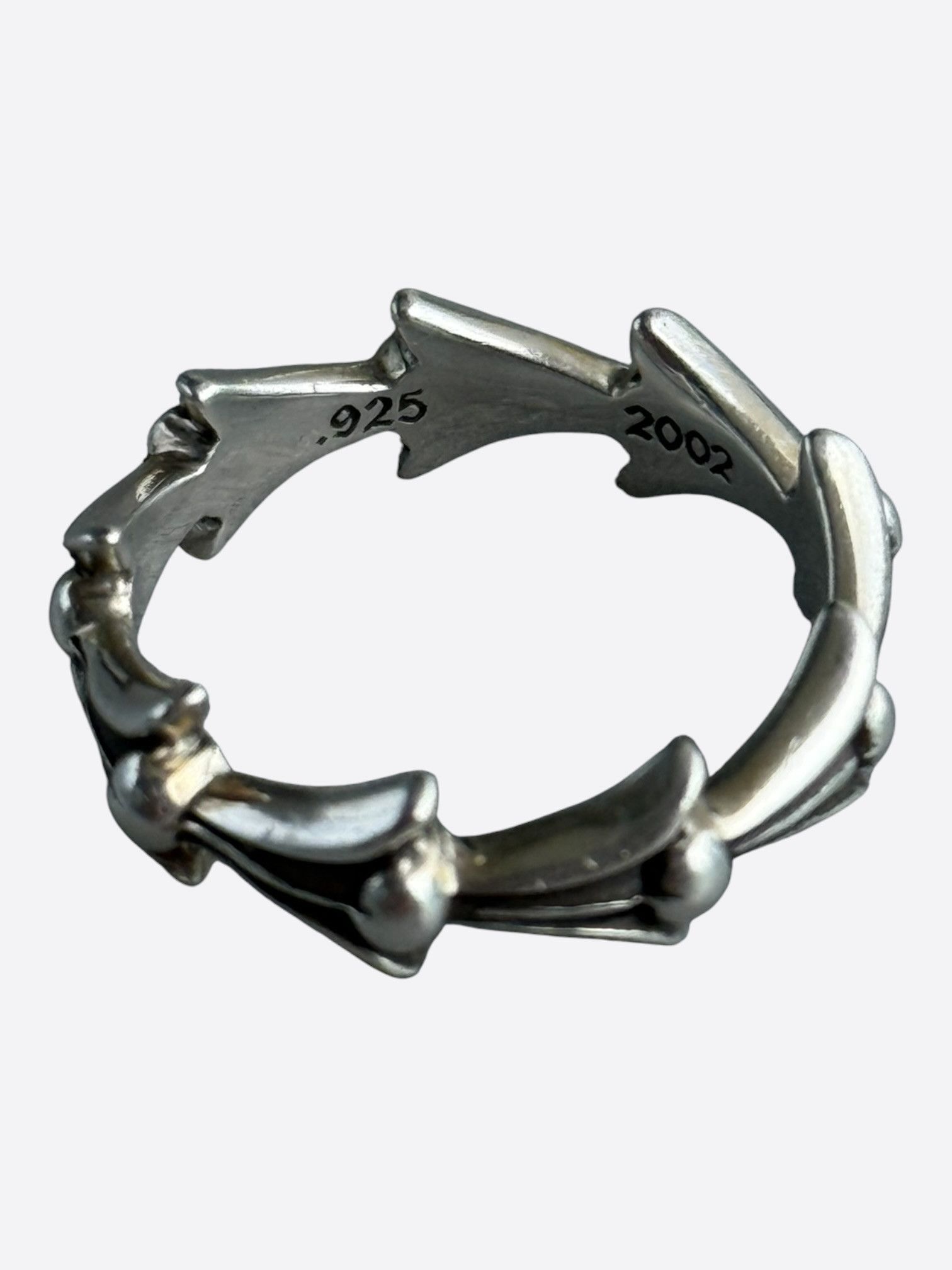 Chrome Hearts Chrome Hearts Silver Cross Tail Ring Size ONE SIZE - 5 Thumbnail