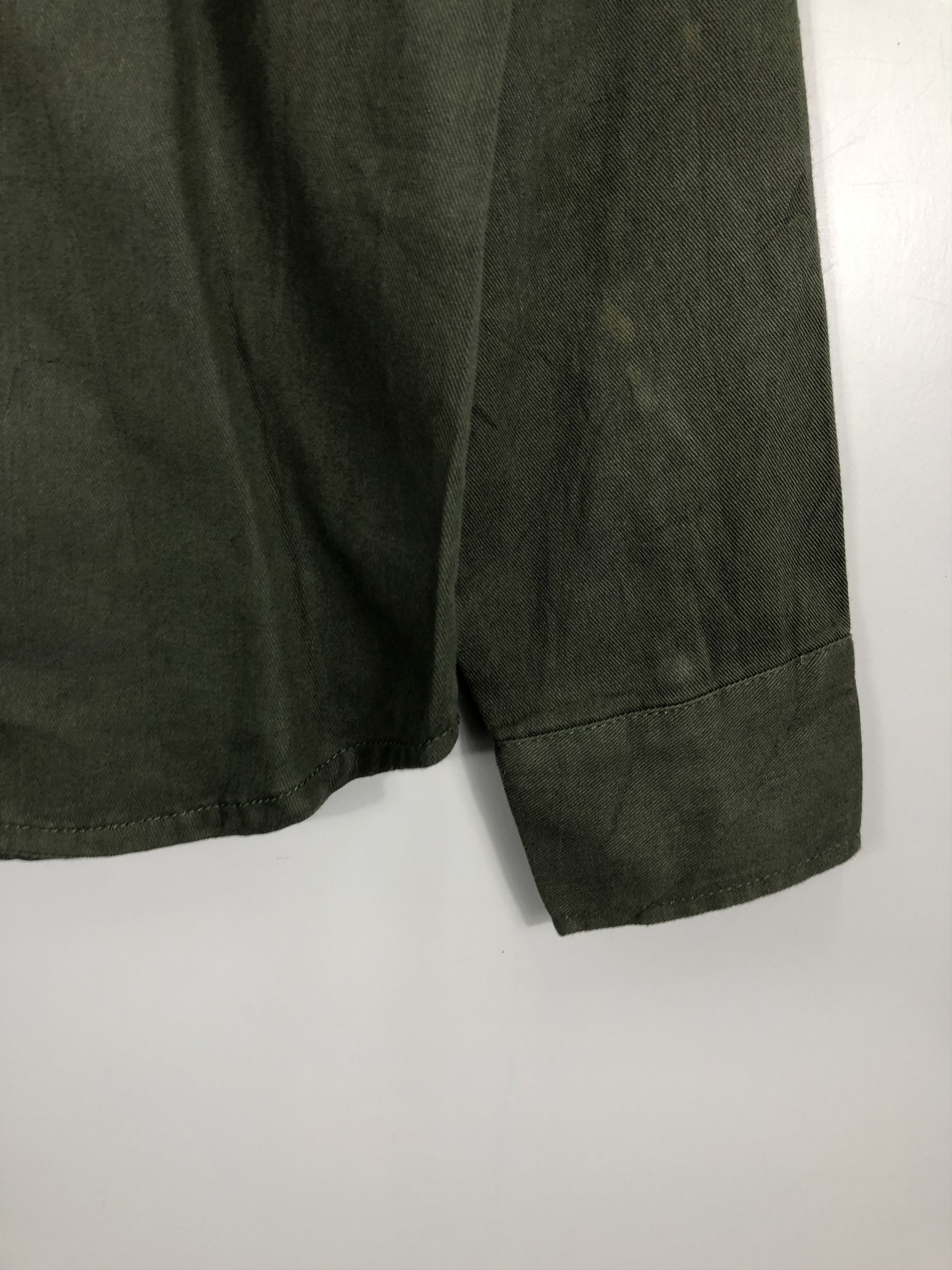Vintage Vintage Us Army Green Denim Jacket J0663 Size US M / EU 48-50 / 2 - 10 Thumbnail