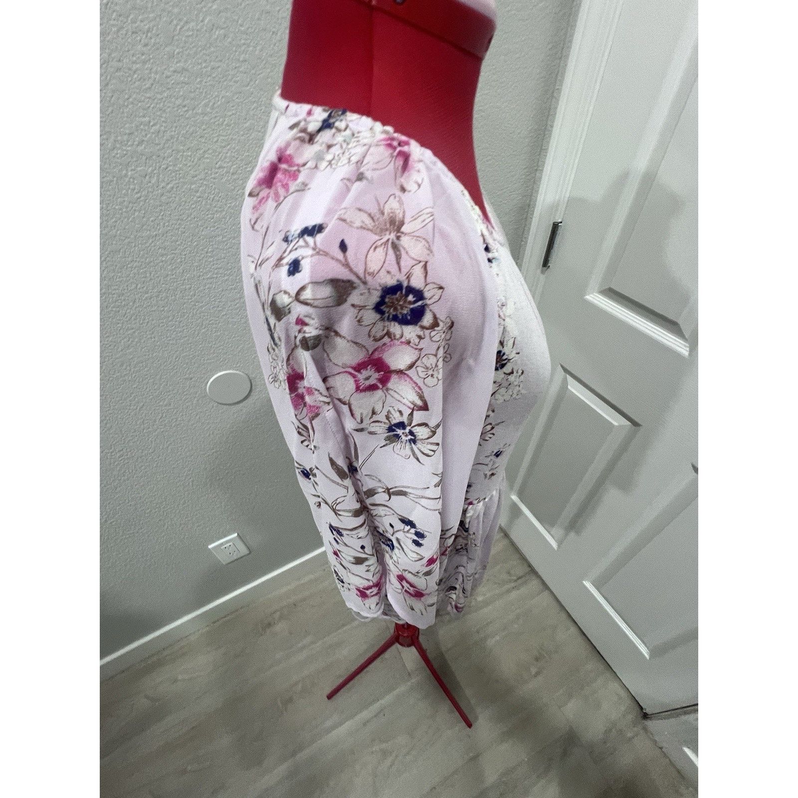 Anthropologie Anthropologie One September Pink Floral Garden Border Fairy Size XS / US 0-2 / IT 36-38 - 9 Thumbnail