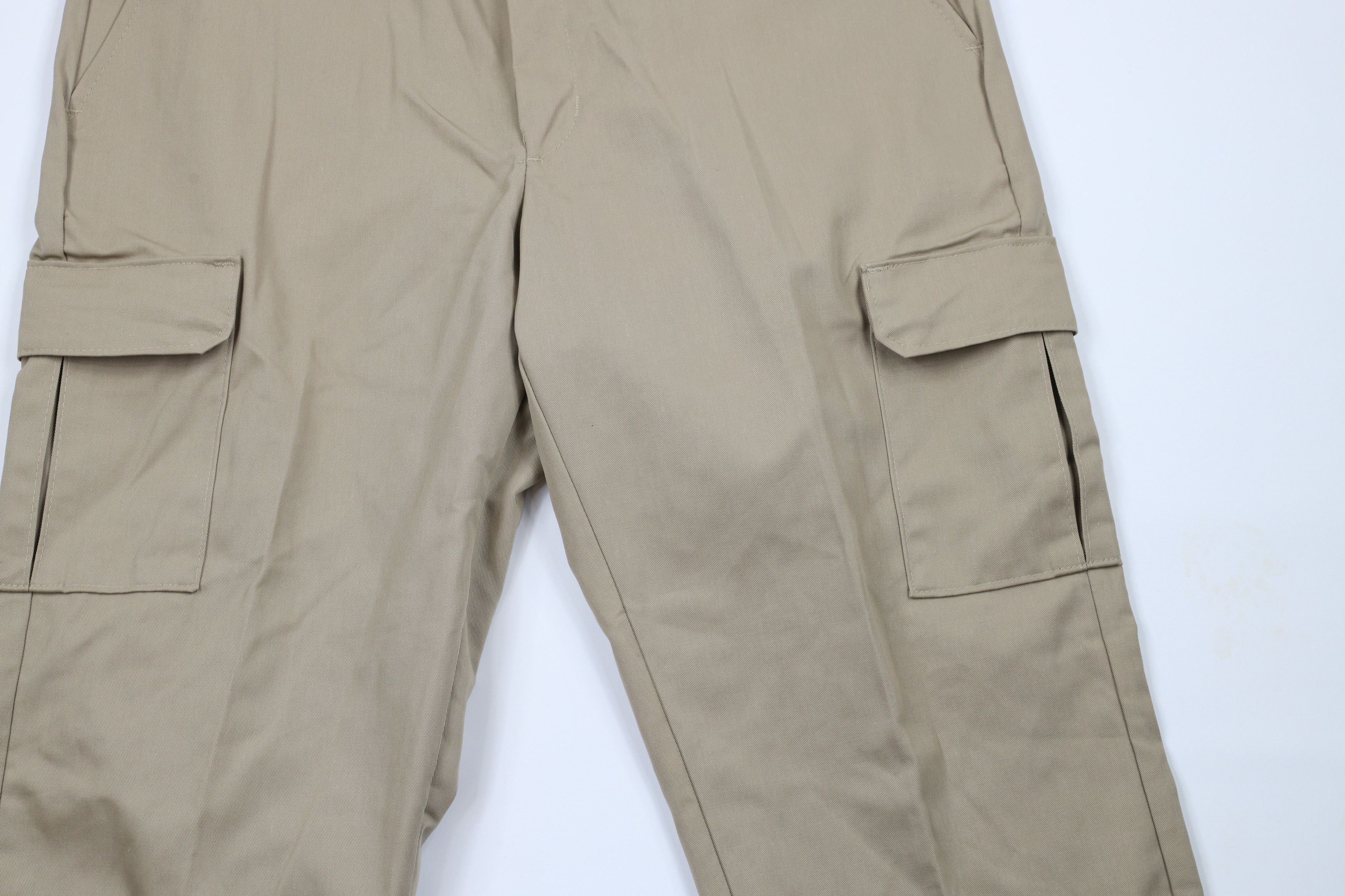 Vintage Vintage 90s Streetwear Cargo Workwear Pants Beige Khaki Size US 38 / EU 54 - 3 Thumbnail
