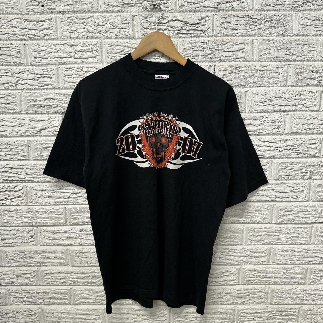 Harley Davidson Y2K Harley Davidson Sturgis Bike Rally Shirt 2007 Large Size US L / EU 52-54 / 3 - 3 Thumbnail