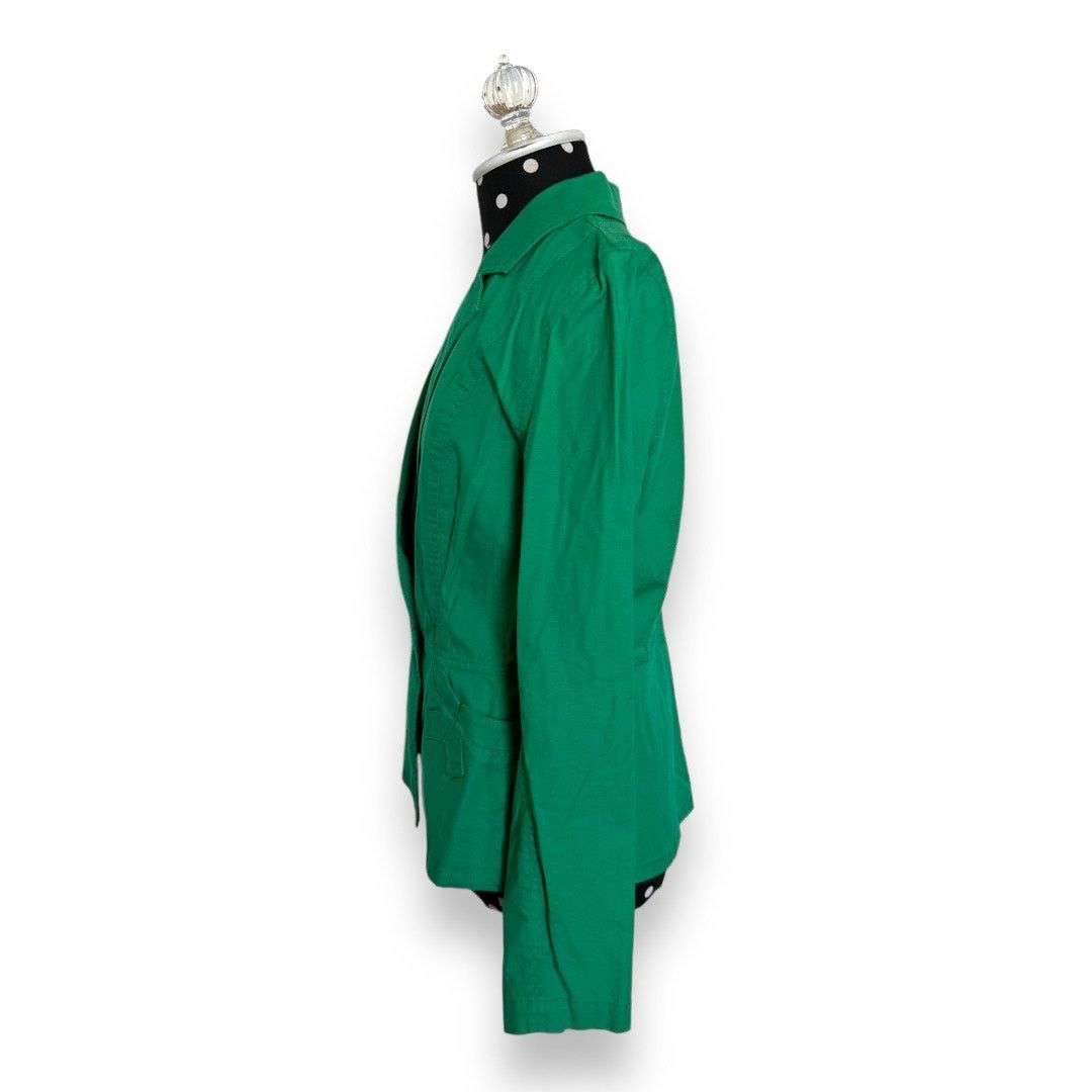 Other CAbi Womens Jacket Sz S Verde Green Single Button Blazer Size S / US 4 / IT 40 - 8 Thumbnail