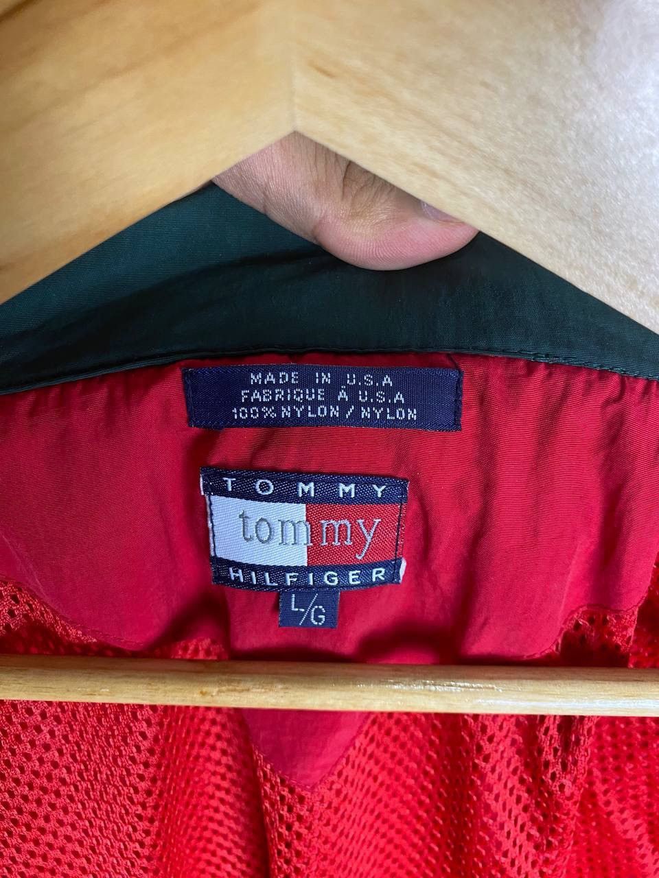 Mega Yacht × Tommy Hilfiger Tommy HilfigerYacht Spell Out Hooded Jacket (Pit 26.5) Size US L / EU 52-54 / 3 - 17 Thumbnail