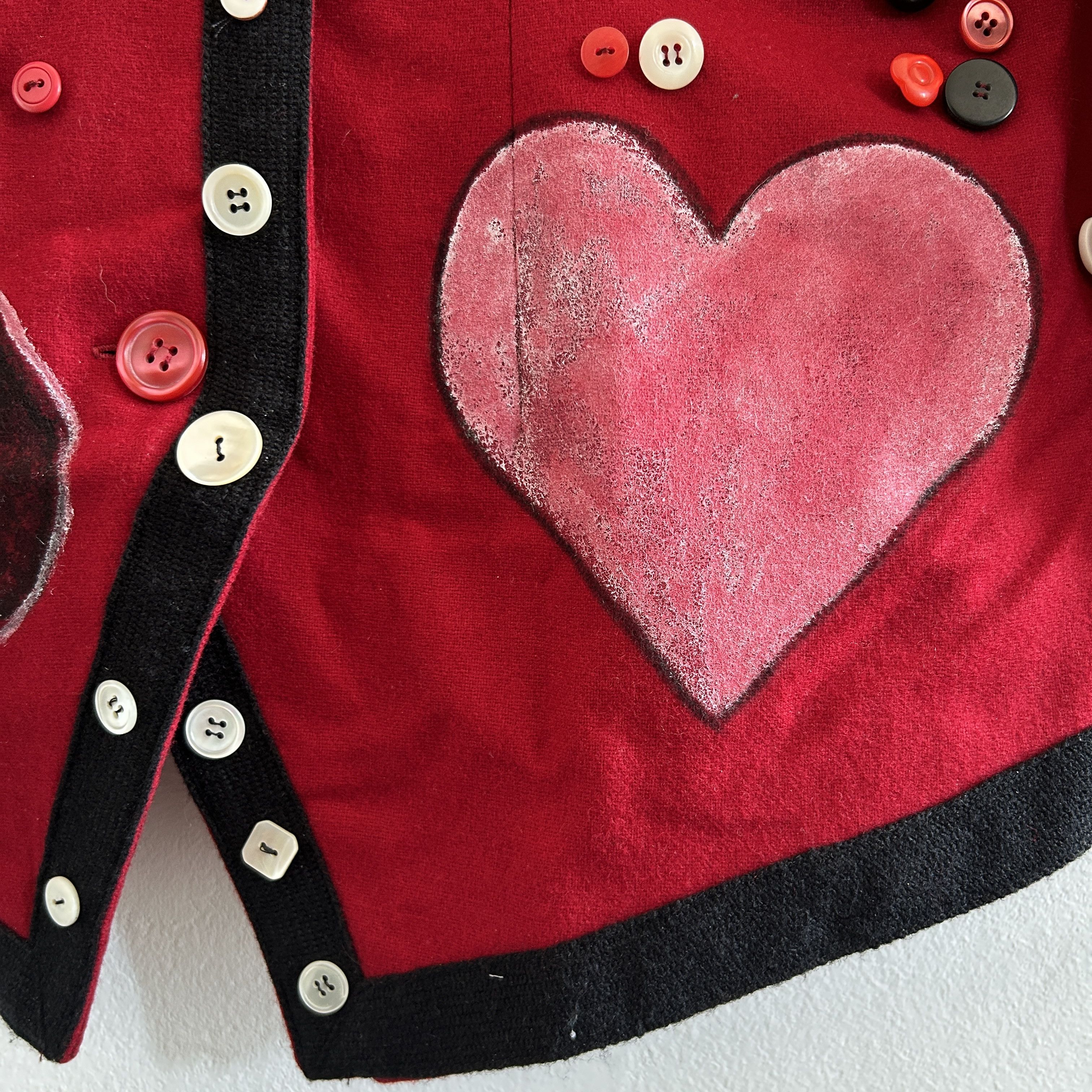 Custommade OOAK Hand Painted Playing Cards Blazer Size L / US 10 / IT 46 - 13 Thumbnail