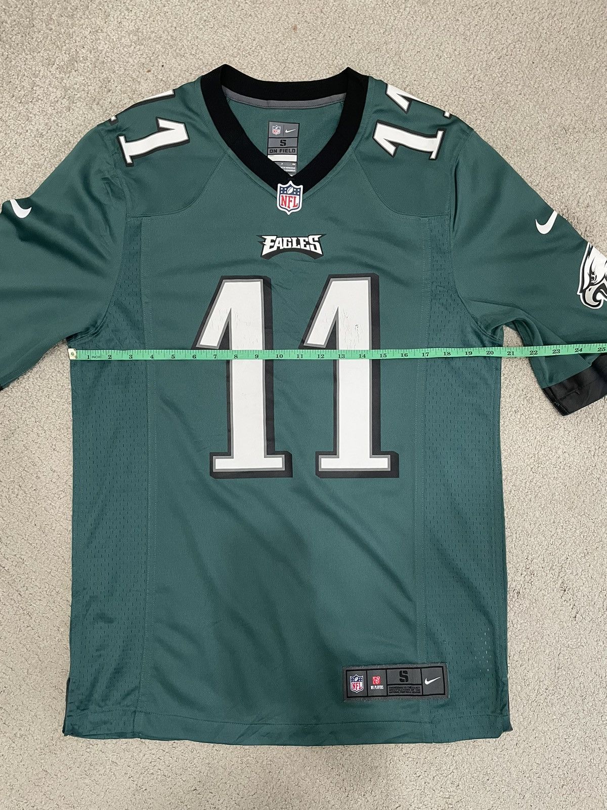 NFL Final Drop💥Philadelphia Eagles NFL Jersey Carson Wentz Size US S / EU 44-46 / 1 - 16 Thumbnail