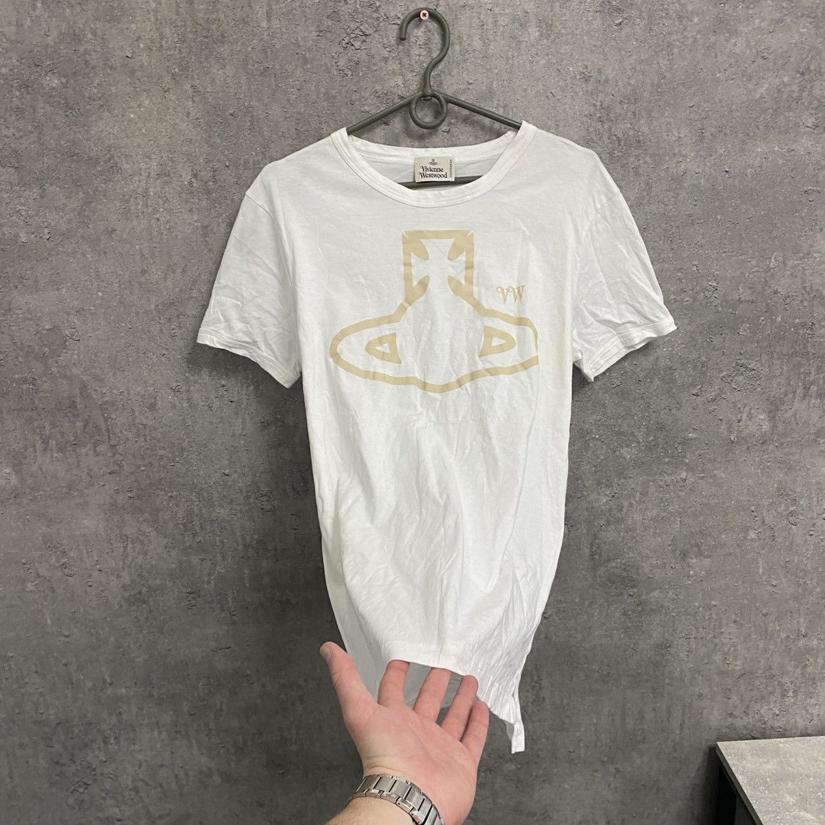 Vivienne Westwood Vivienne Westwood T-Shirt Big Logo Rare Retro Hype Y2K Size US L / EU 52-54 / 3 - 2 Thumbnail