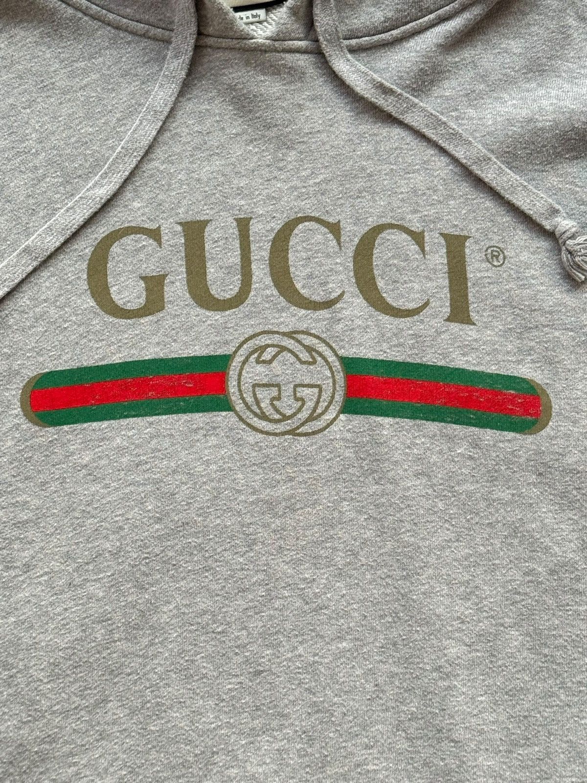 Gucci Gucci Dragon Embroidered Logo Sweatshirt Hoodie Size US L / EU 52-54 / 3 - 8 Thumbnail