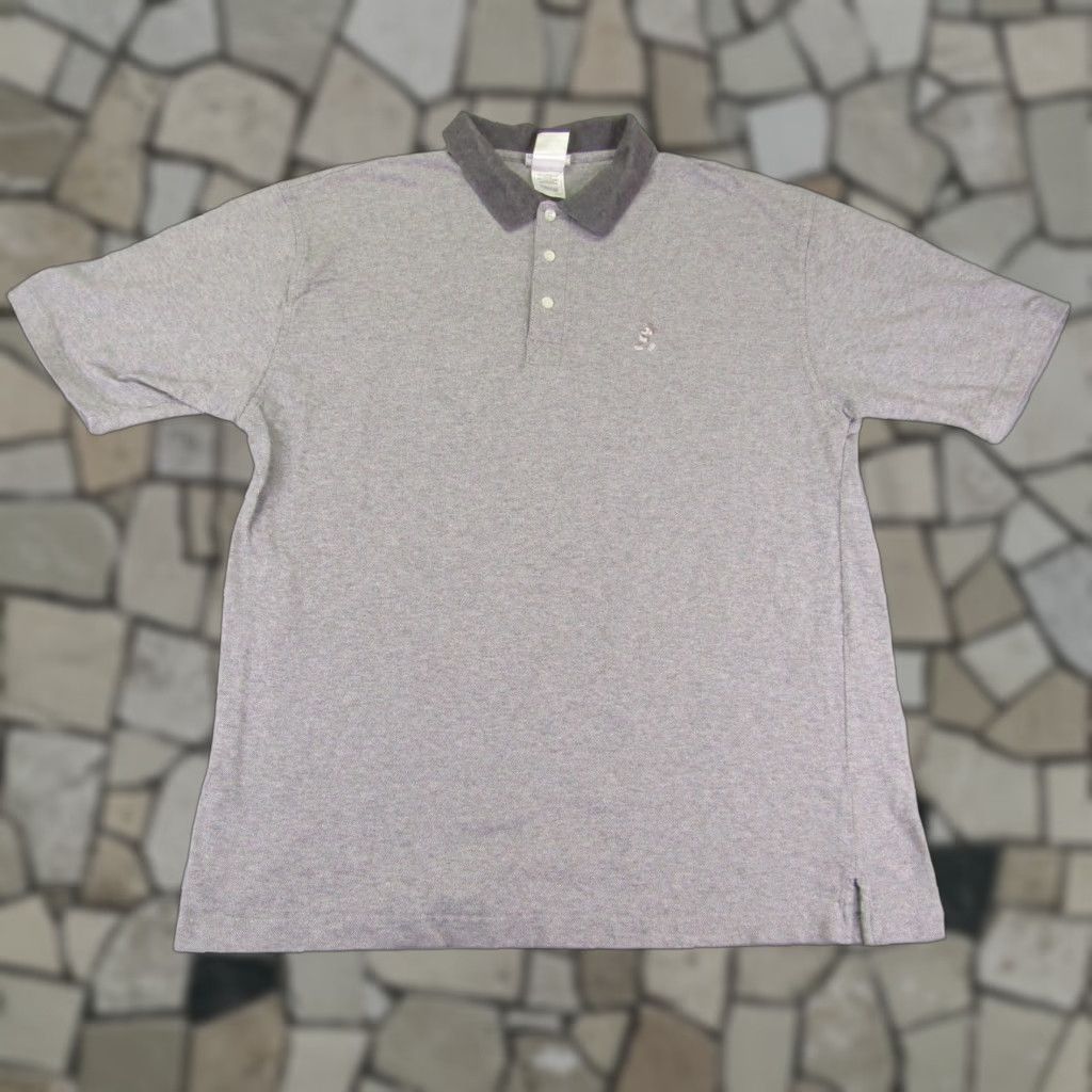 Disney Disney Polo Shirt Mens XL Gray Mickey Mouse Contrast Collar Disneyland Resort Polo Mens XL Gray Mickey Mouse Logo Button Golf Casual Travel Size US XL / EU 56 / 4 - 1 Thumbnail