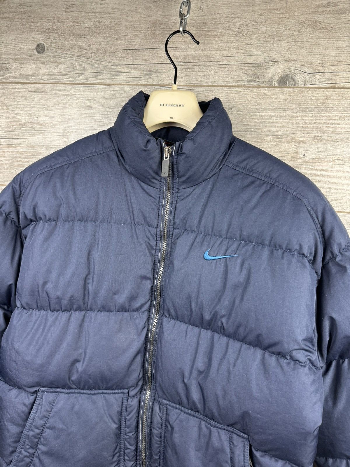 Nike Nike Puffer 90s Vintage Rare Big Swoosh Y2K drill style Size US XS / EU 42 / 0 - 8 Thumbnail