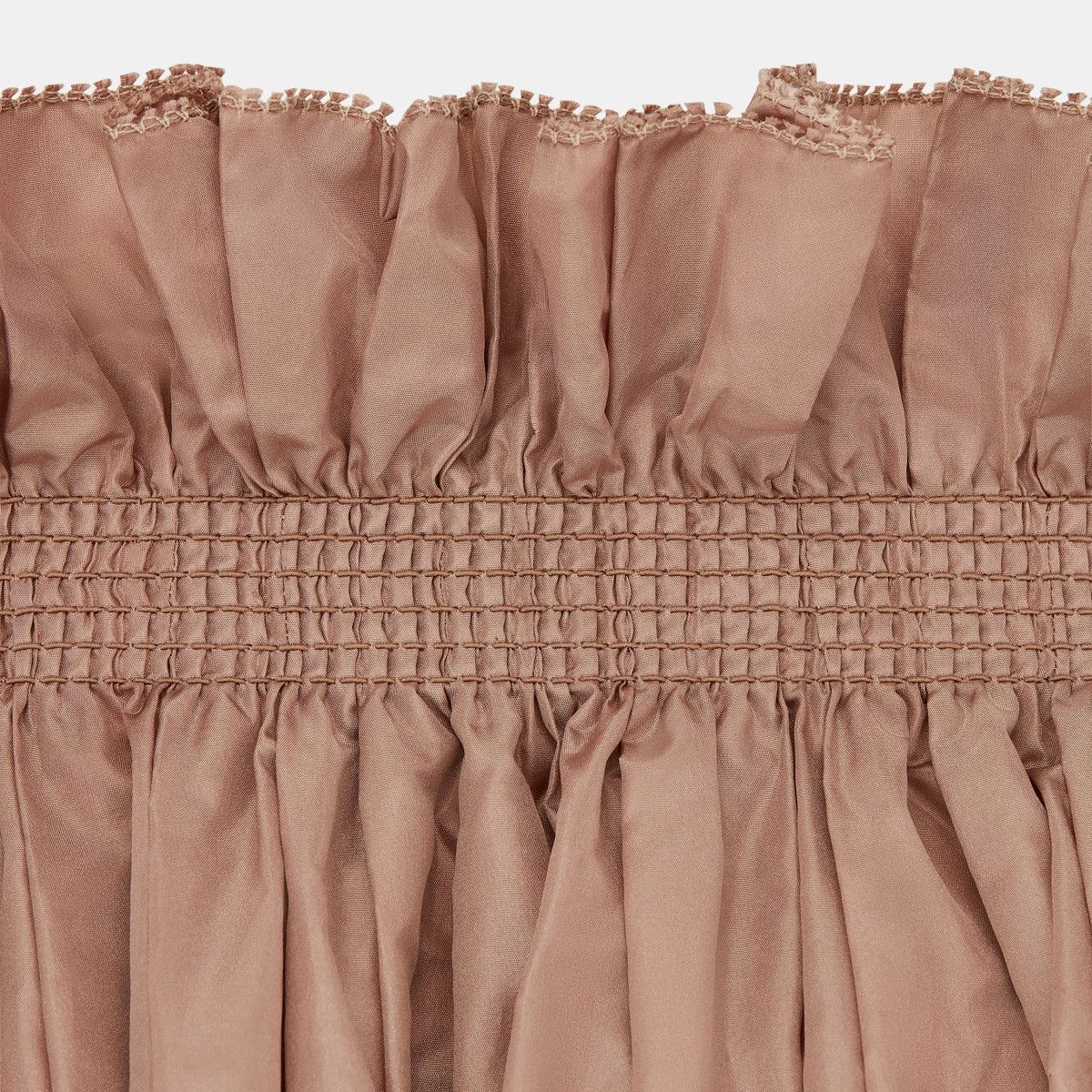 Dior o1bcso1str0225 Off-The-Shoulder Smocked Top in Rose Size M / US 6-8 / IT 42-44 - 3 Thumbnail