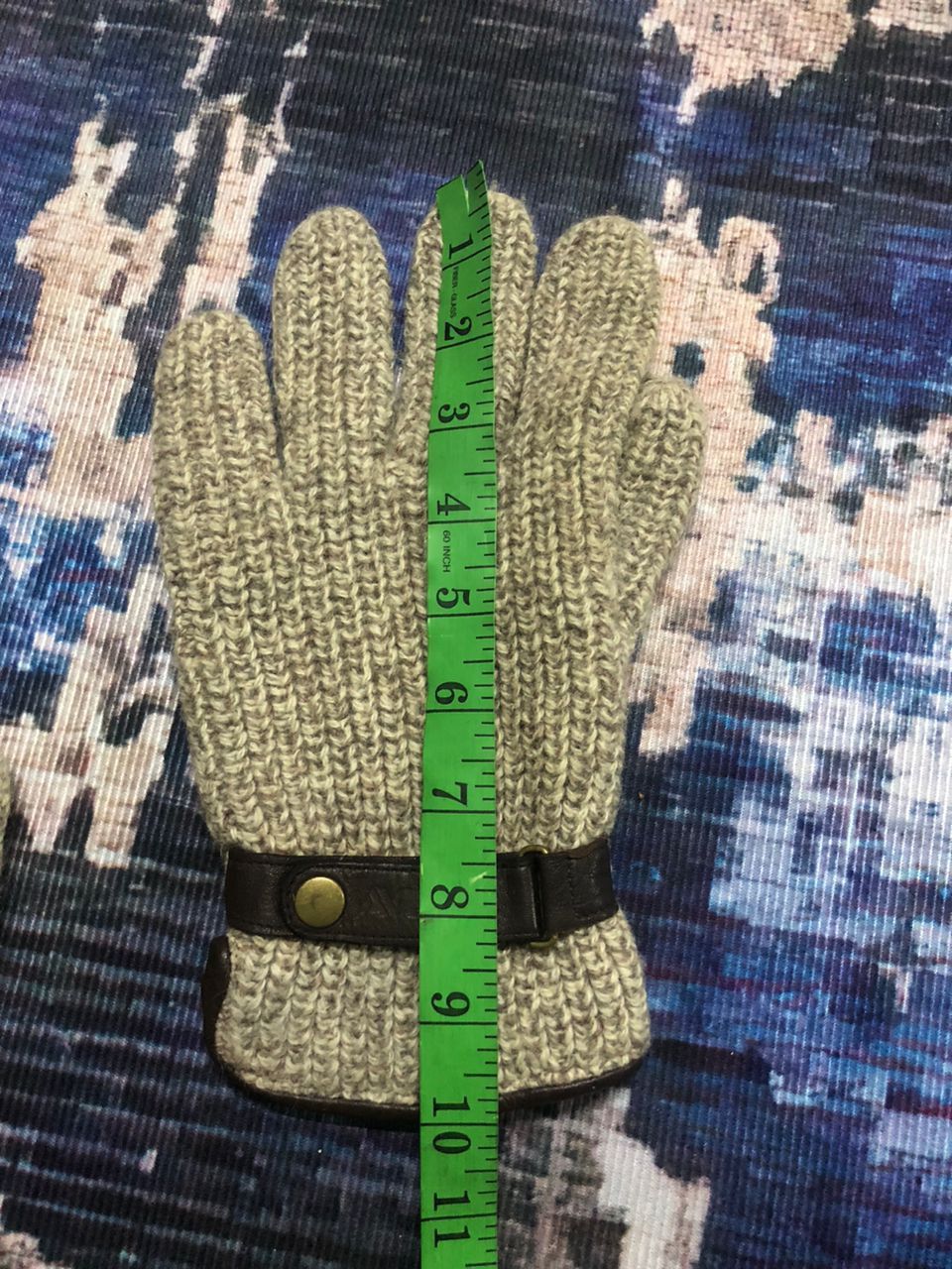 Avirex Avirex Wool Leather Part Gloves Size ONE SIZE - 8 Thumbnail