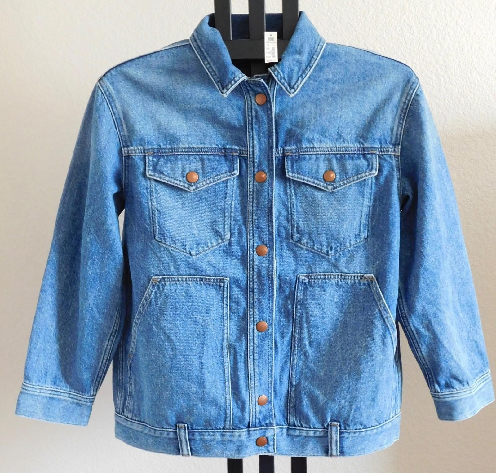 Madewell Madewell Mens Denim Jacket Size S NWT Cotton Blue Trucker Size US S / EU 44-46 / 1 - 1 Thumbnail
