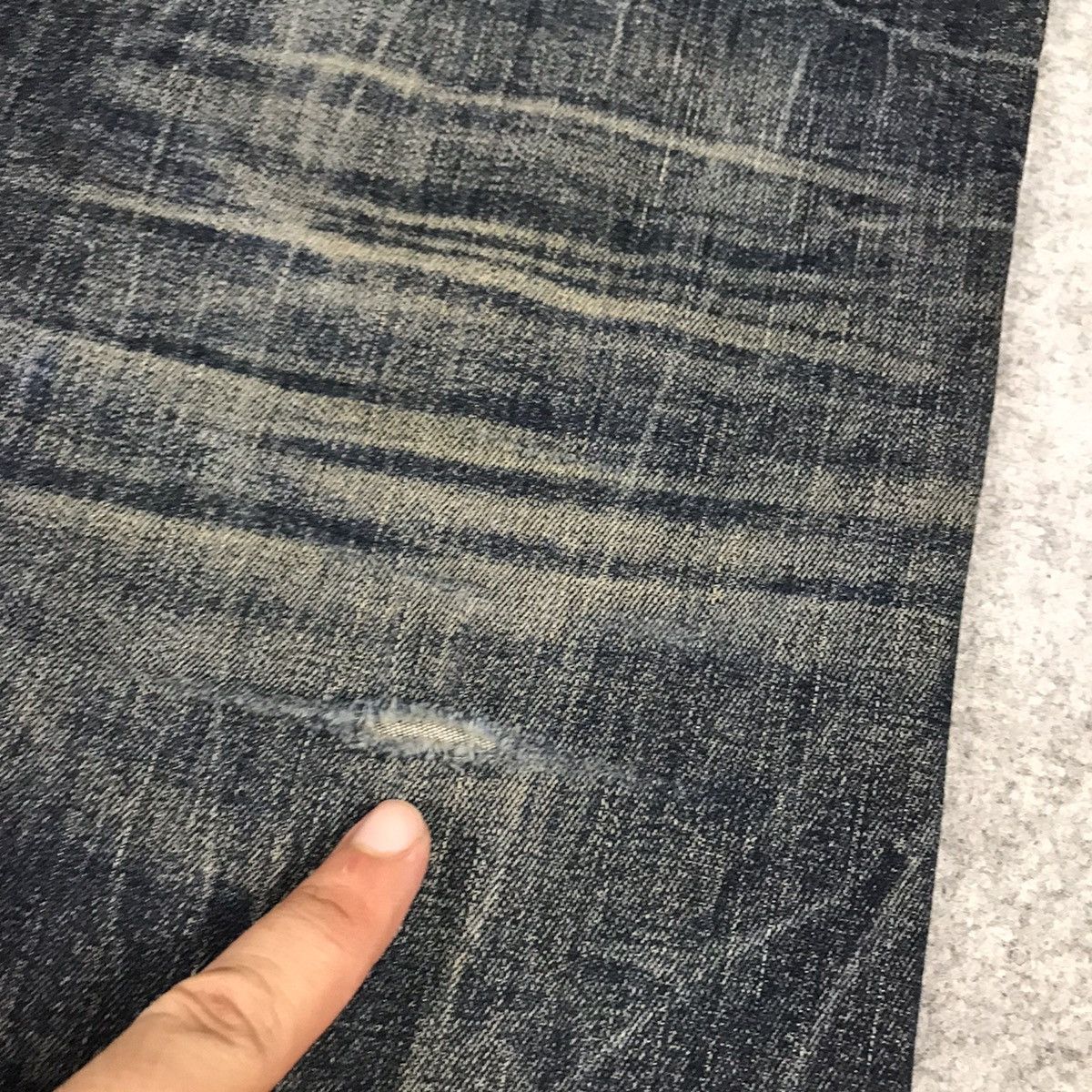 Japanese Brand RED PEPPER JAPAN DESIGN DENIM DISTRESSED DENIM PANTS Size US 30 / EU 46 - 10 Thumbnail