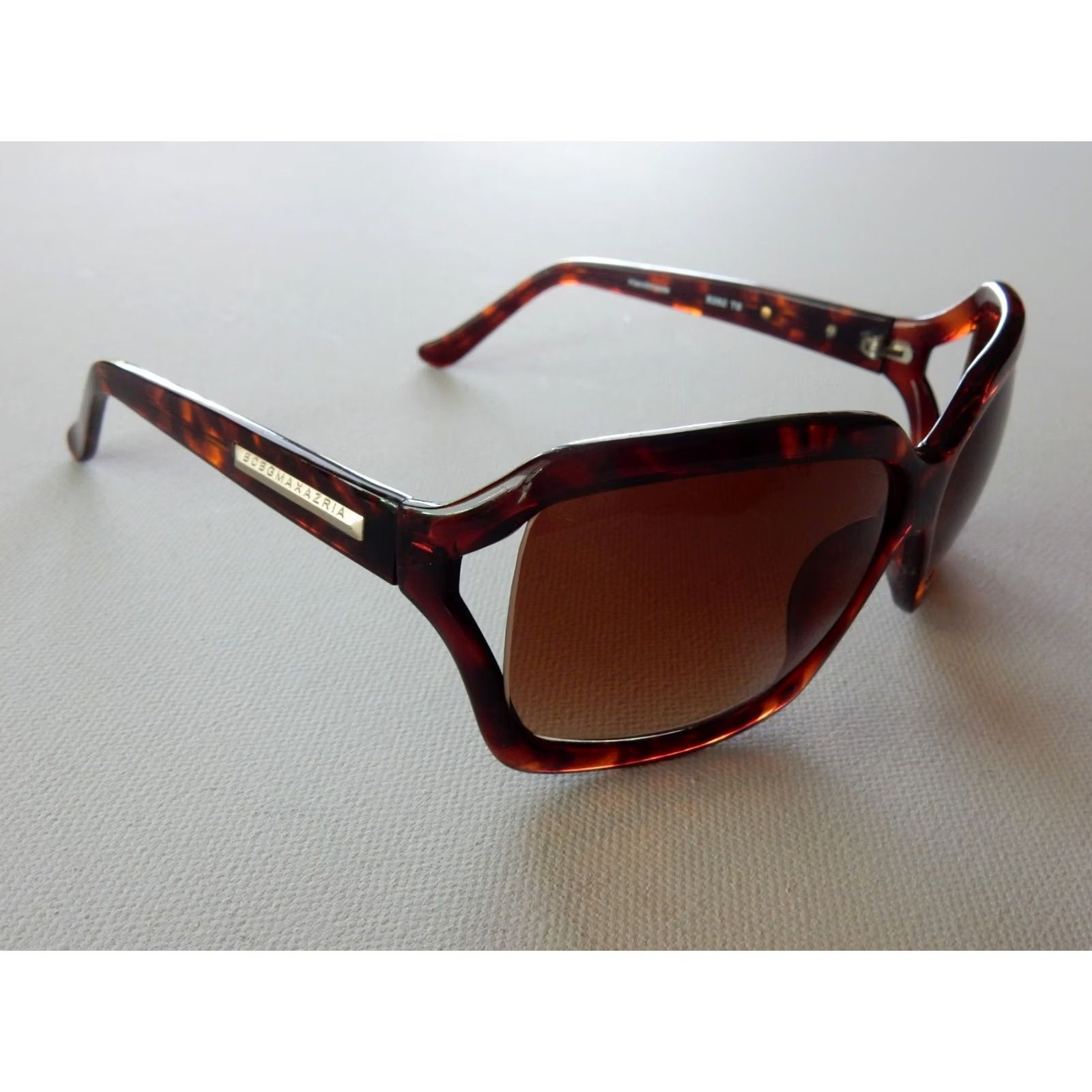 Bcbgmaxazria BCBG Max Azria Sunglasses Women Sunglasses Brown 262 TS Size ONE SIZE - 2 Thumbnail