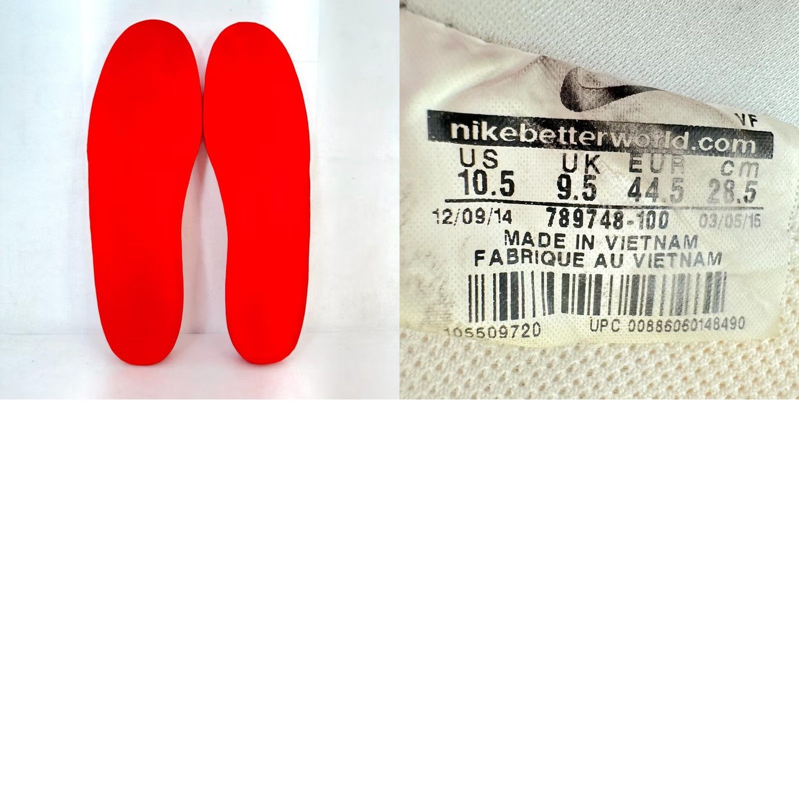 Nike Nike Men 10.5US Air Force 1 Cmft Lux Qs Sneaker LTD Collection Original VHTF Size US 11 / EU 44 - 8 Thumbnail