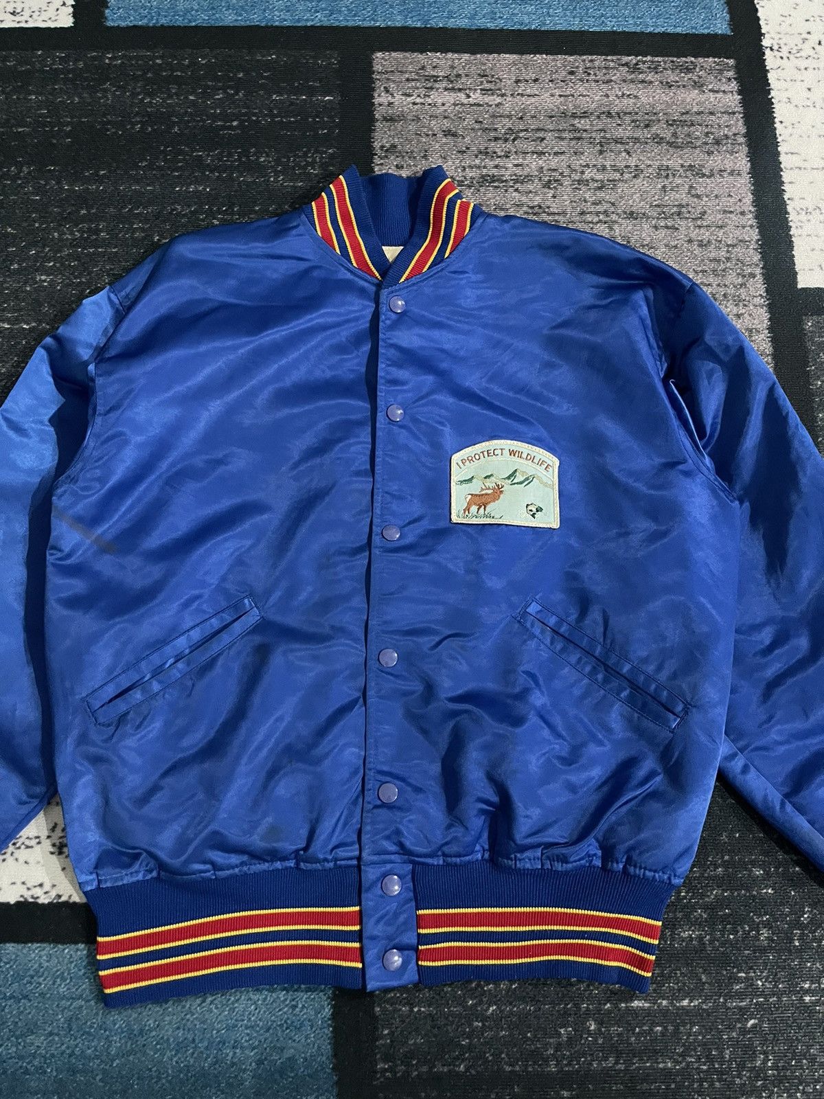 Vintage Vintage Oregon Usa Varsity Jacket Size US L / EU 52-54 / 3 - 3 Thumbnail