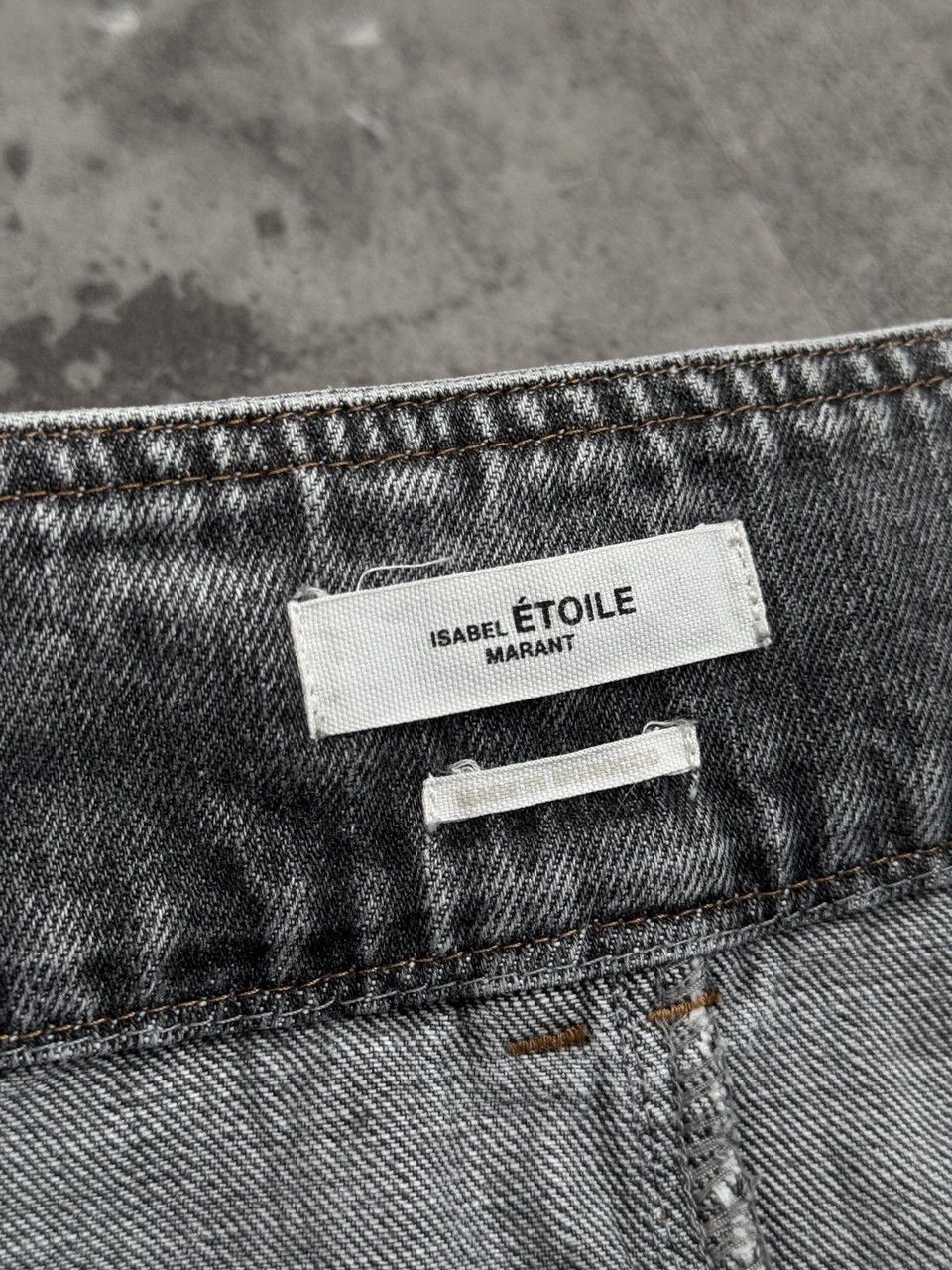 Isabel Marant Etoile Isabel Marant Etoile Acid Wash Sculpted Panel Jeans Denim Size 27" / US 4 / IT 40 - 13 Thumbnail