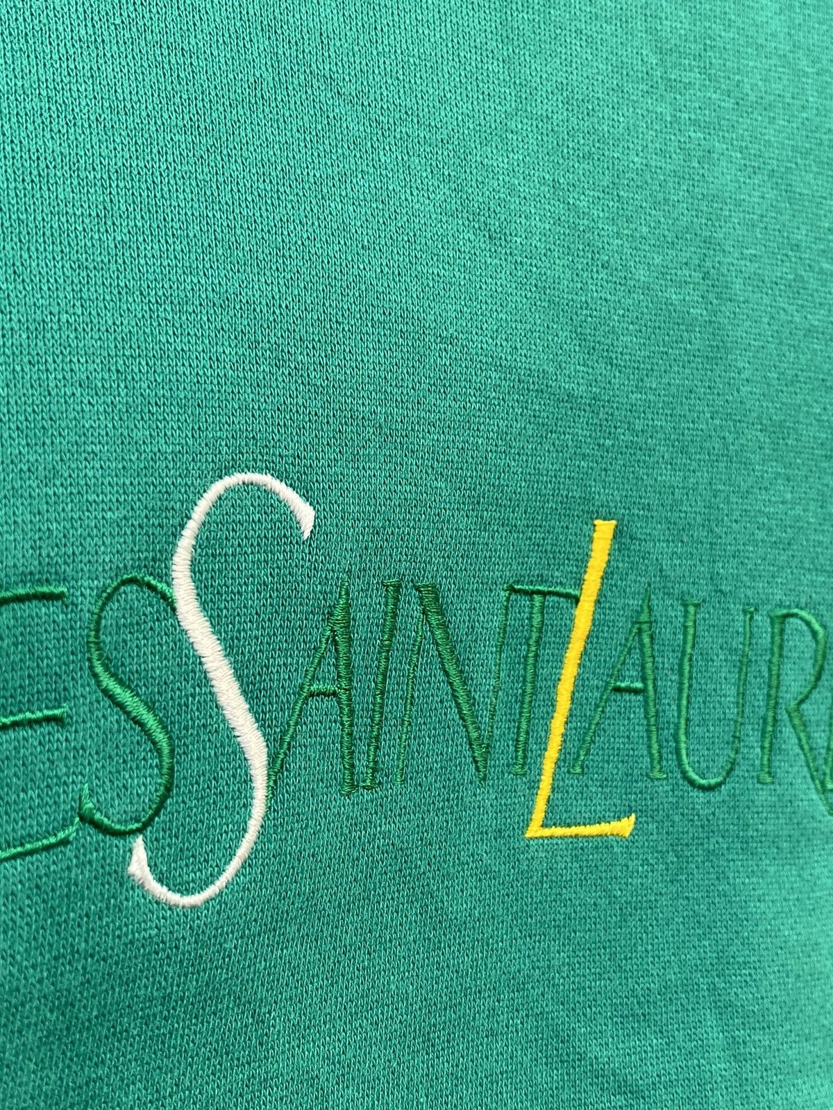 Yves Saint Laurent Rare Archived 80s YVES SAINT LAURENT Multi Color Logo Size US M / EU 48-50 / 2 - 6 Thumbnail