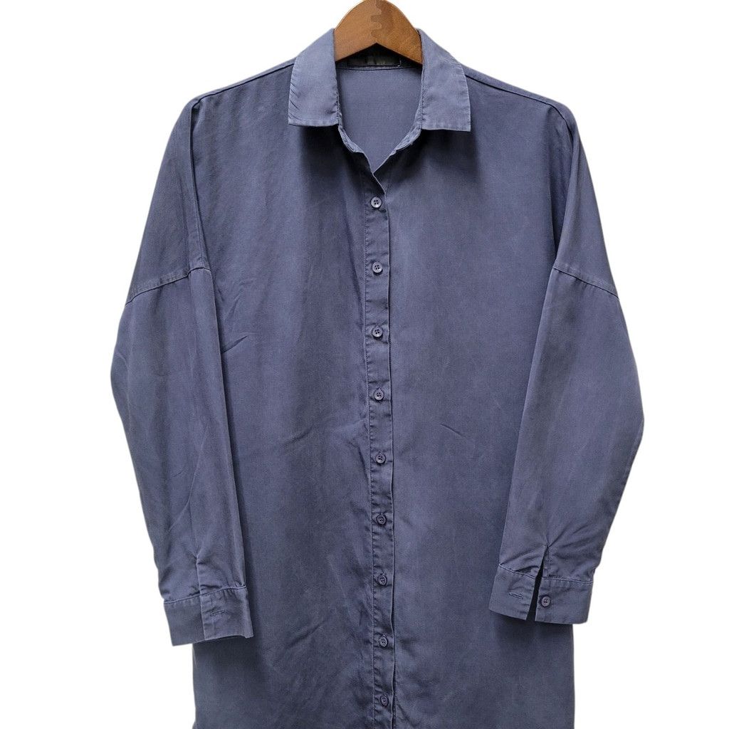 Other Blaque Label Women's Long-Sleeves Shirt Dress Navy Size XS Size XS / US 0-2 / IT 36-38 - 4 Thumbnail