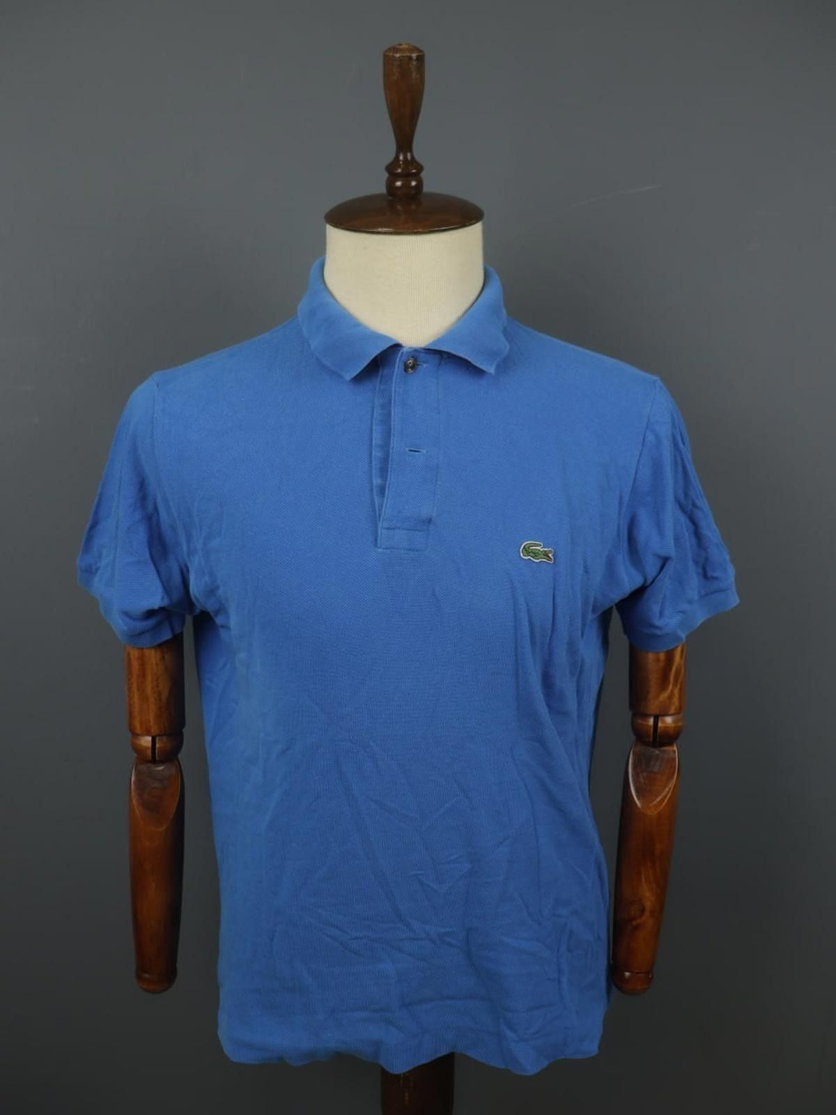 Lacoste Lacoste Blue Collared Casual Classic Fit Polo Shirt Size 4 Size US M / EU 48-50 / 2 - 1 Thumbnail