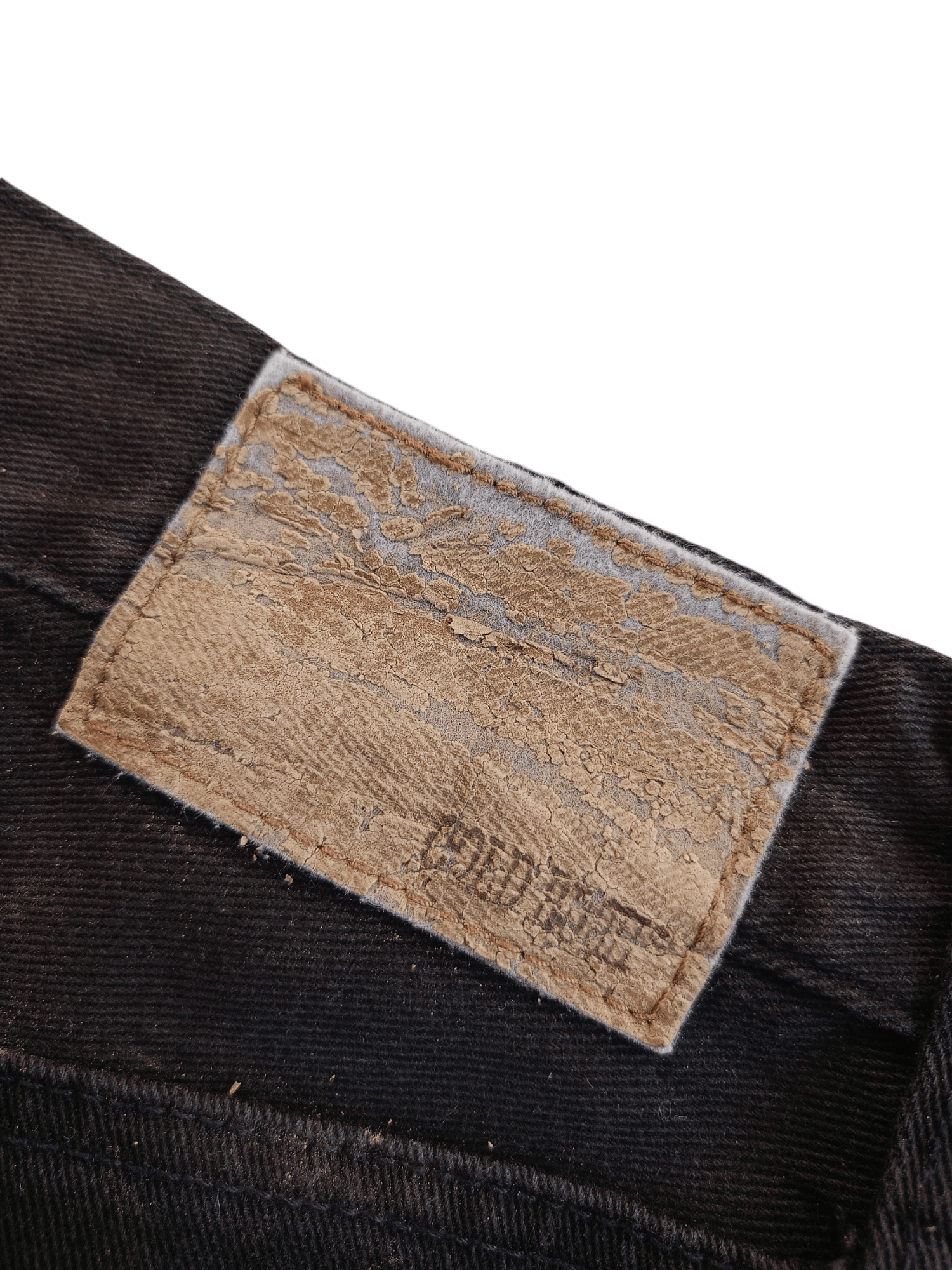 Japanese Brand × Vintage GOLD RUSH Black Vintage Streetwear Denim Size US 31 - 18 Thumbnail