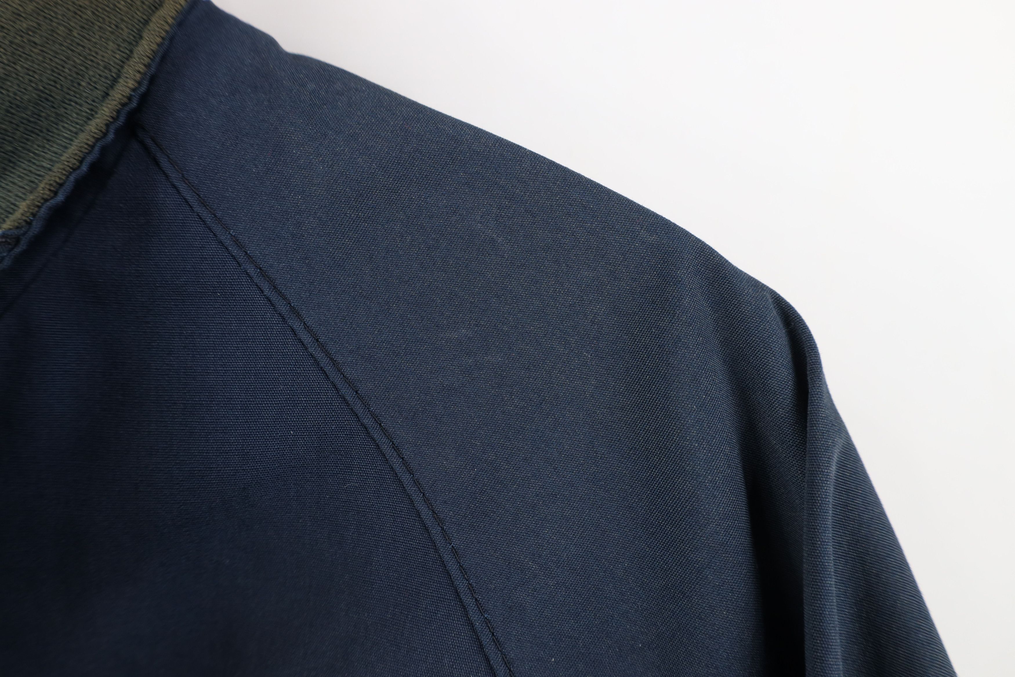 Vintage Vintage 70s Streetwear Cafe Racer Bomber Jacket Blue USA Size US L / EU 52-54 / 3 - 4 Thumbnail