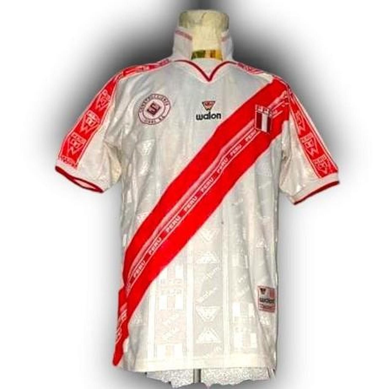 Other Fc Peru 1999 2000 Home Walon Shirt Jersey Pizzaro Size US M / EU 48-50 / 2 - 2 Thumbnail