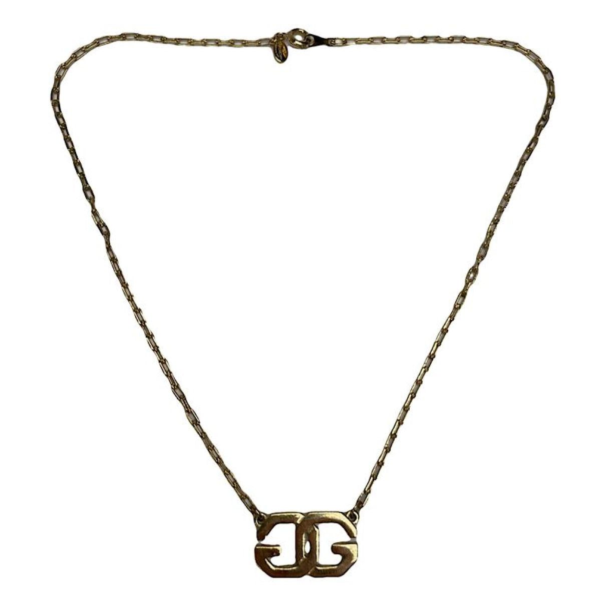 Givenchy Gold Steel Necklace Size ONE SIZE - 1 Thumbnail