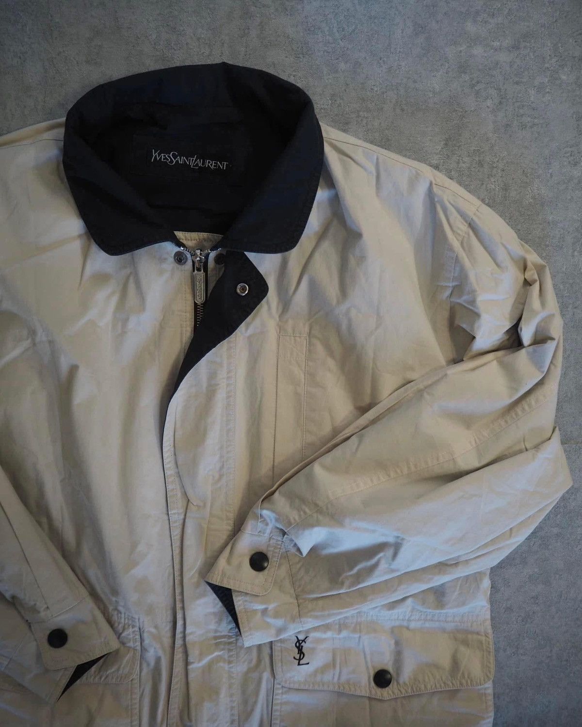 Yves Saint Laurent YSL Yves Saint Laurent reversible jacket Size US L / EU 52-54 / 3 - 4 Thumbnail