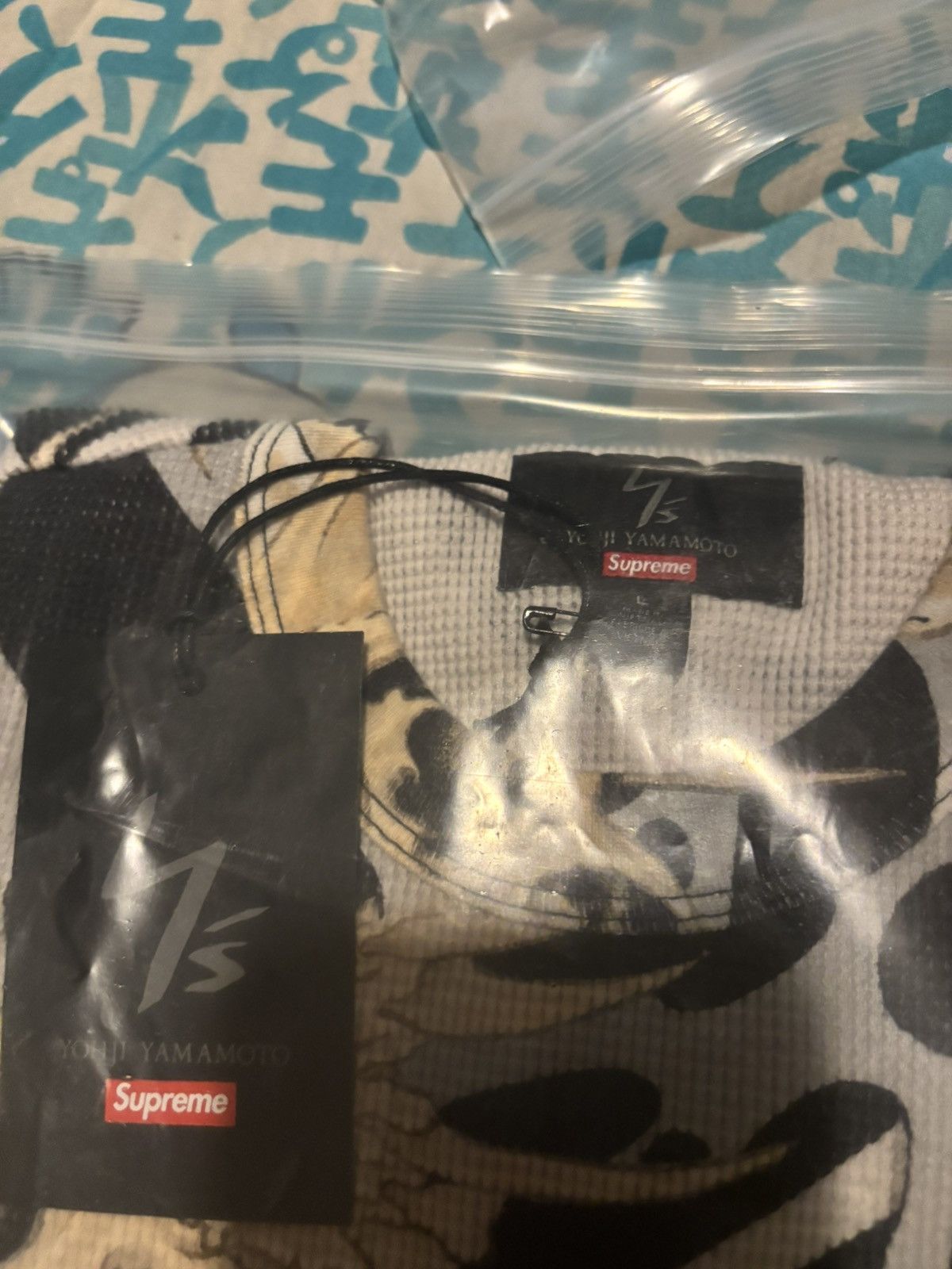 Supreme × Yohji Yamamoto Supreme Y's by Yohji Yamamoto Thermal Size Large Size US L / EU 52-54 / 3 - 5 Thumbnail