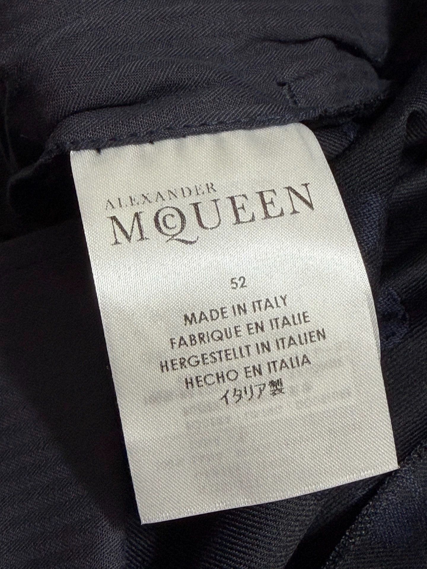 Alexander McQueen Blue Skull Pattern Casual Pants Size 36 Size US 26 / EU 42 - 7 Thumbnail