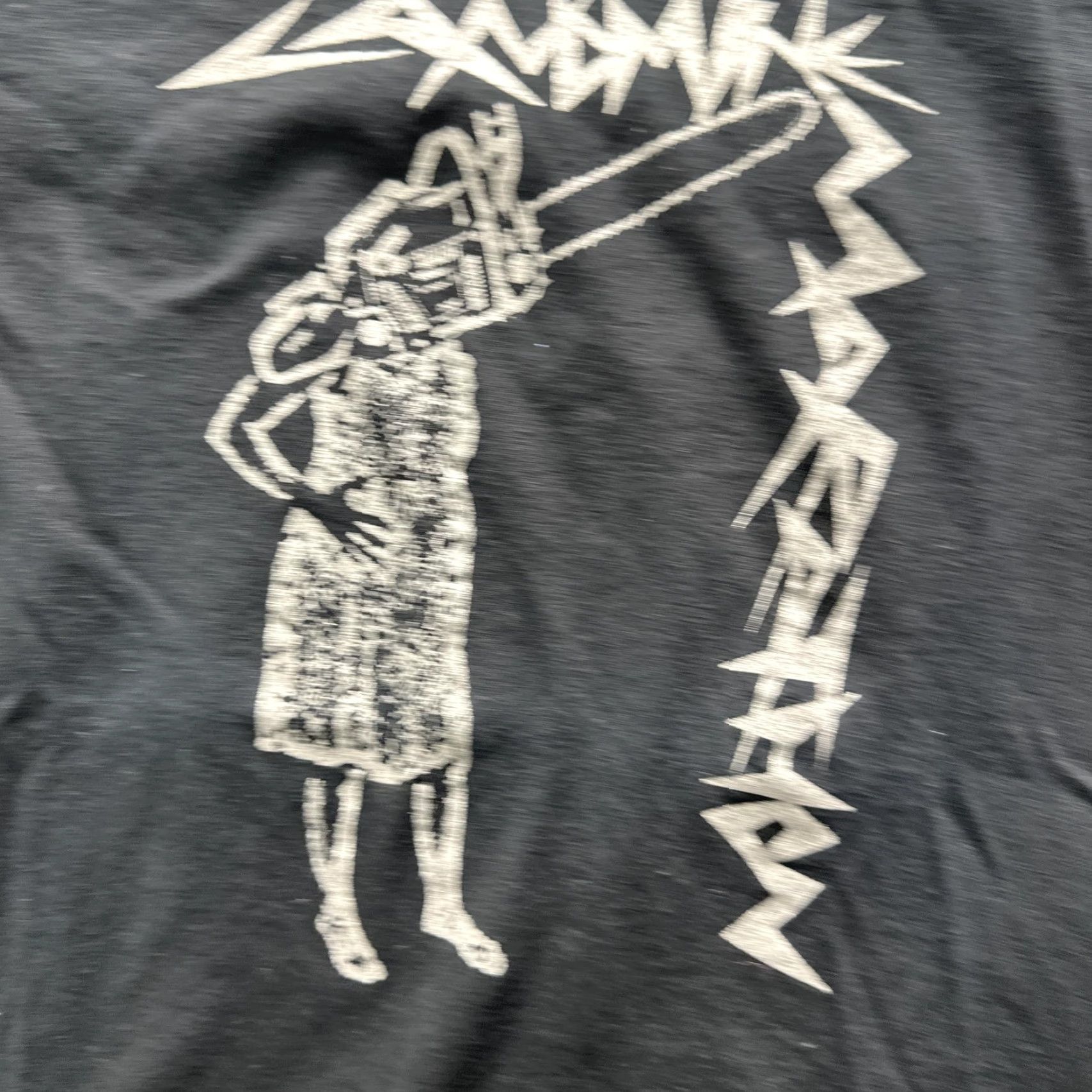 Gildan Chainsaw Marathon Shirt Mens Medium Black Gildan Horror Graphic Tee Size US M / EU 48-50 / 2 - 7 Thumbnail