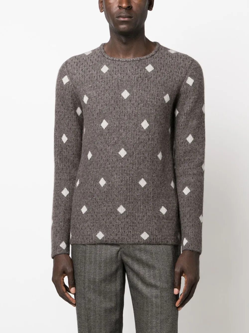 Giorgio Armani Cashmere & Alaskan Wool Sweater Size US M / EU 48-50 / 2 - 2 Thumbnail