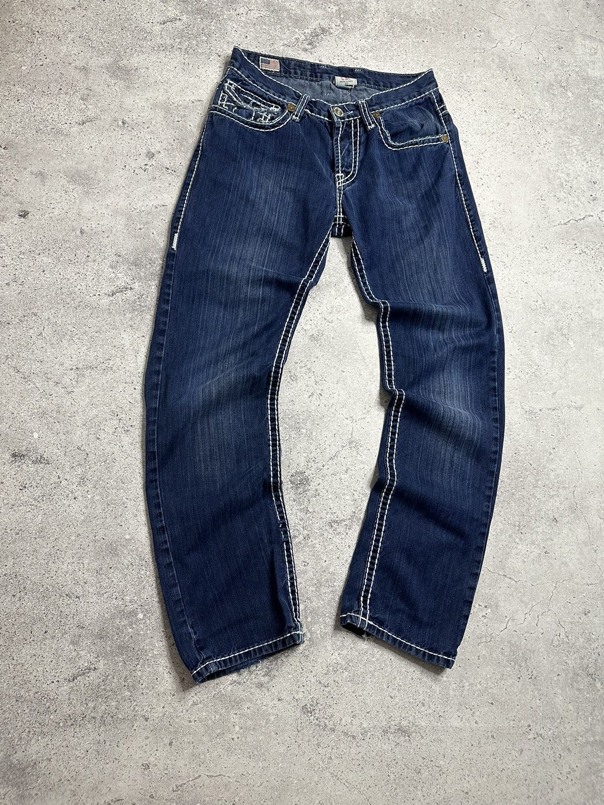 True Religion Rare Y2K True Religion Billy Super T Pocket Distressed Pants Size US 32 / EU 48 - 13 Thumbnail