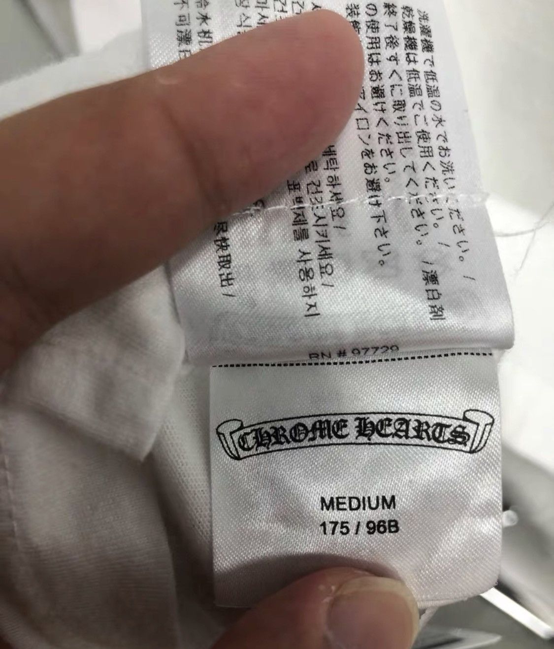 Chrome Hearts CHROME HEARTS Size XL Color gradient long sleeve Size US M / EU 48-50 / 2 - 7 Thumbnail